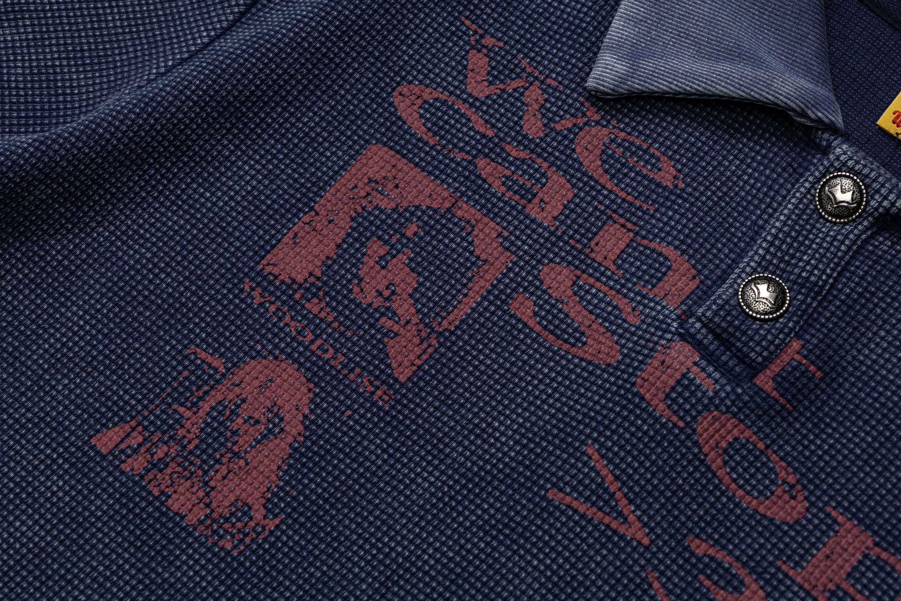 Omirad Vintage Washed Polo Tee