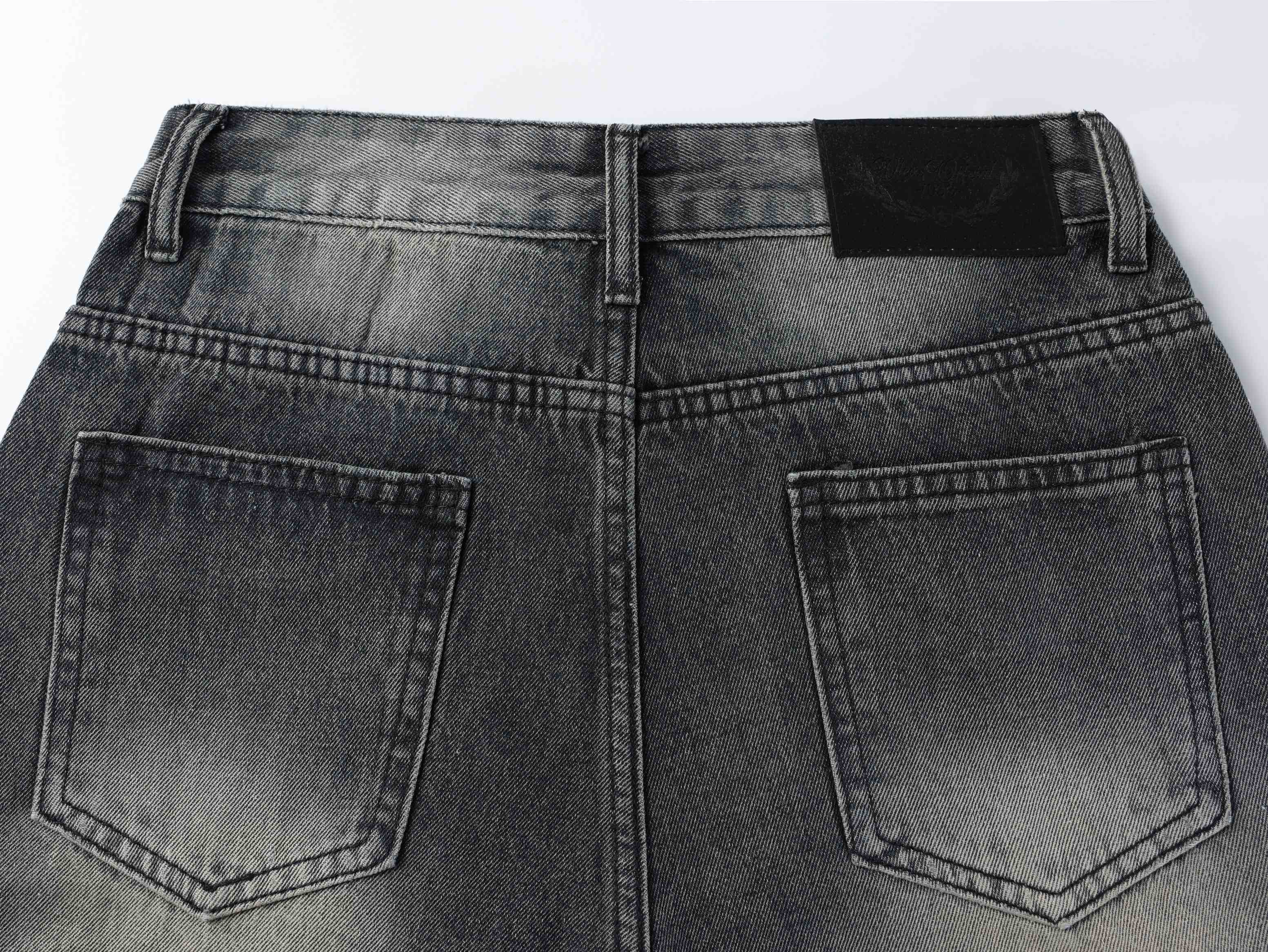 Omirad Starfade Wide-Leg Denim Pants