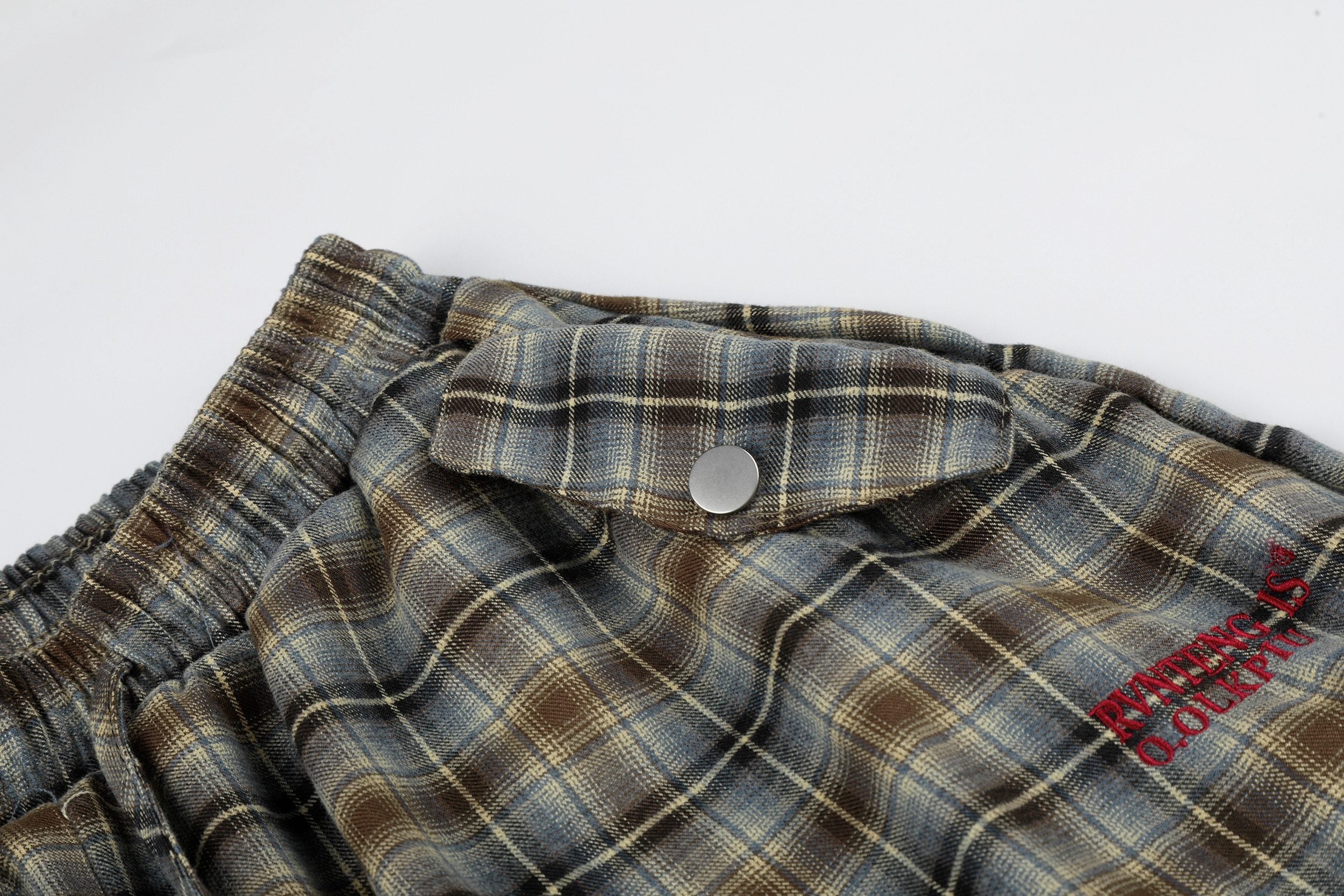 Omirad Plaid Lounge Shorts