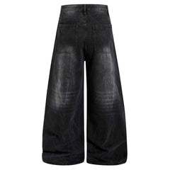 Omirad Studded Wide-Leg Denim Jeans