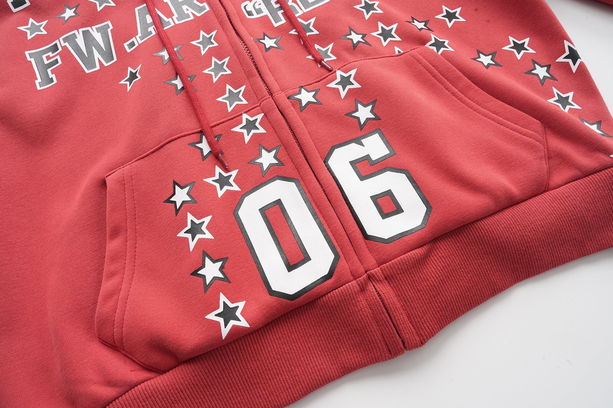 Omirad Retro Varsity Zip Hoodie