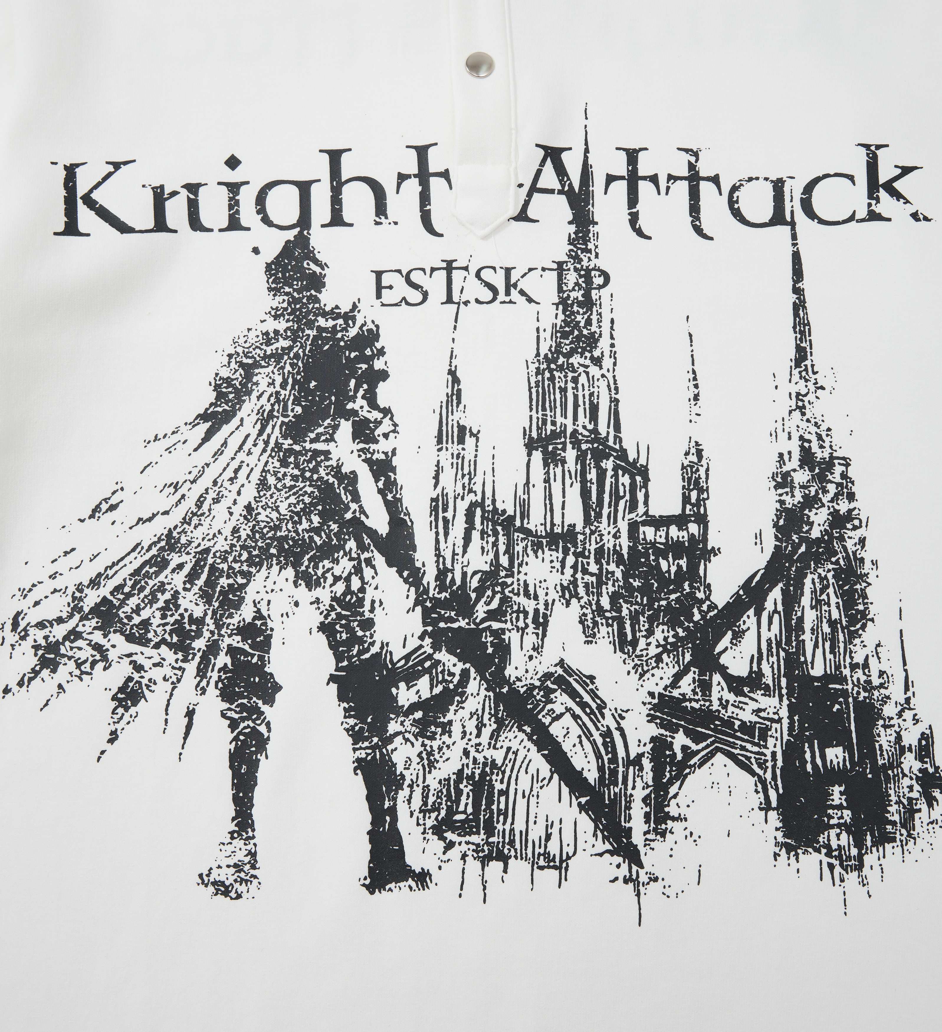 Omirad “Knight Attack Graphic Polo Tee”