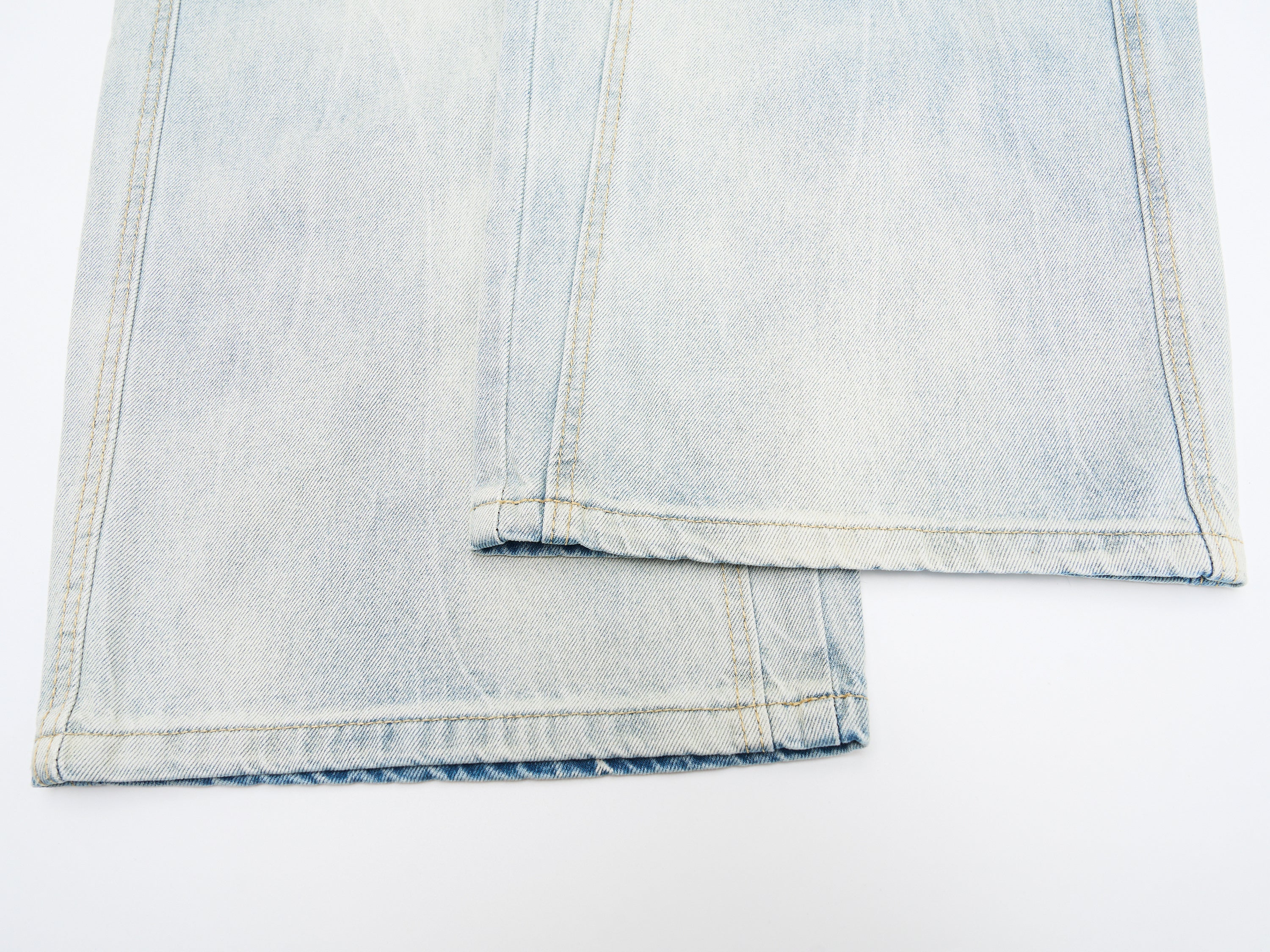Omirad Vintage Wide-Leg Washed Jeans