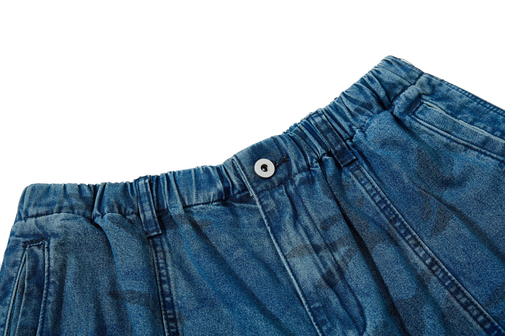 Omirad Washed Camo Baggy Jeans