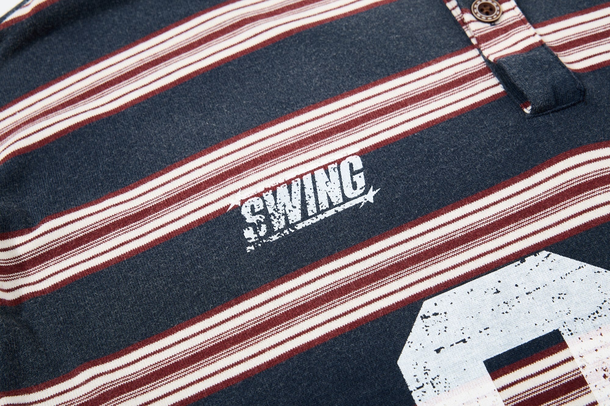 Omirad “Vintage Stripe Rugby Polo”