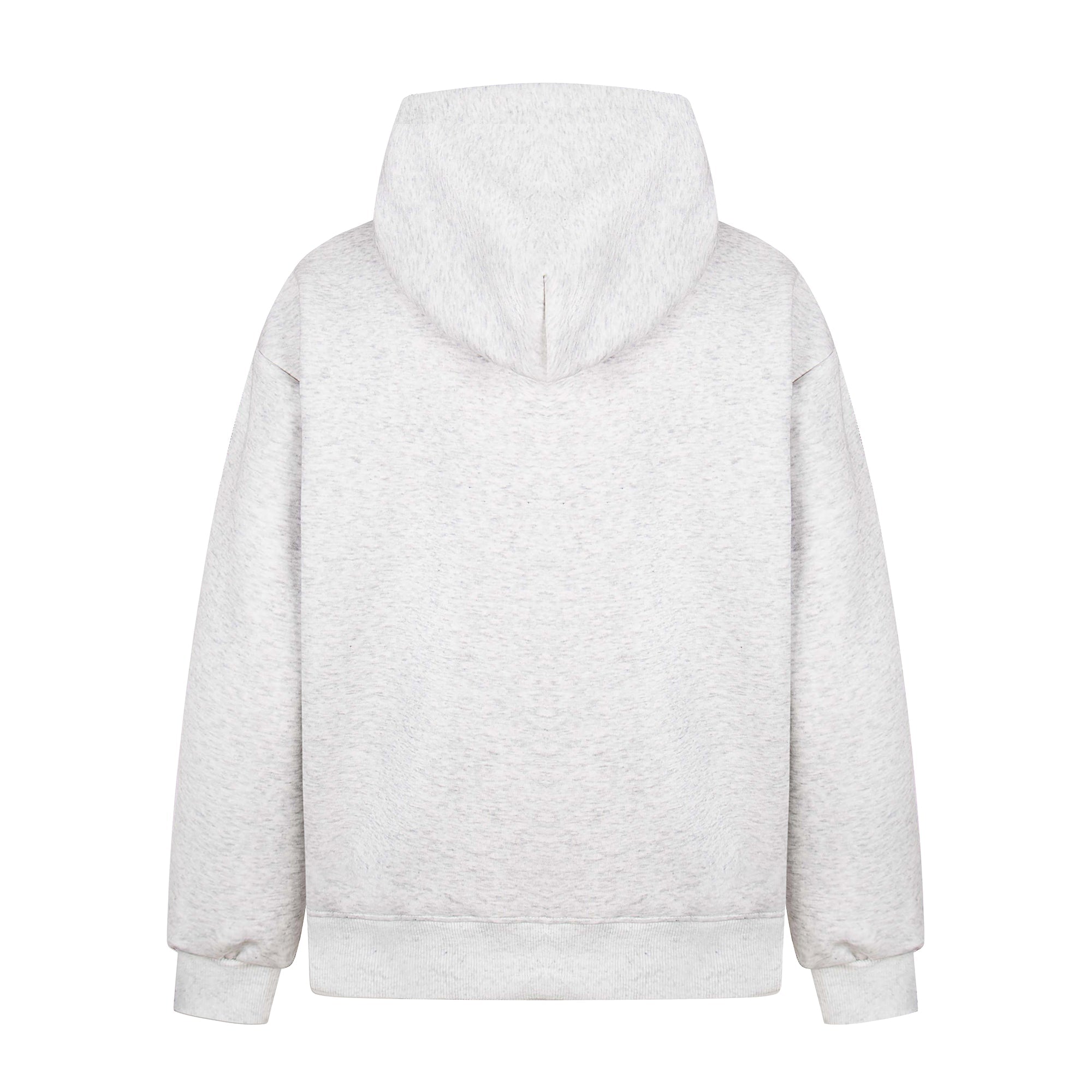 Omirad Plaid-Lined Minimal Zip Hoodie