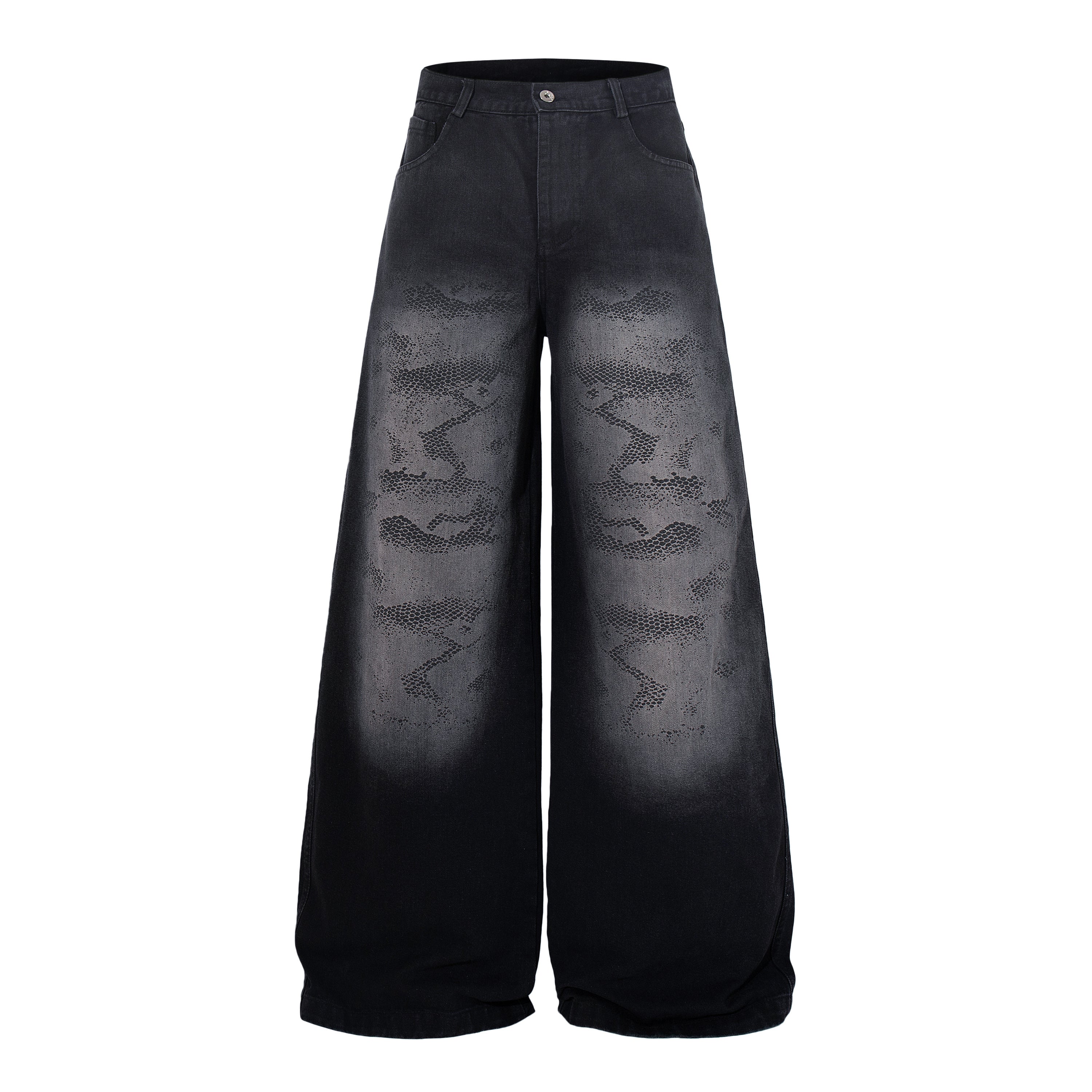 Omirad Shadow Camo Wide-Leg Pants