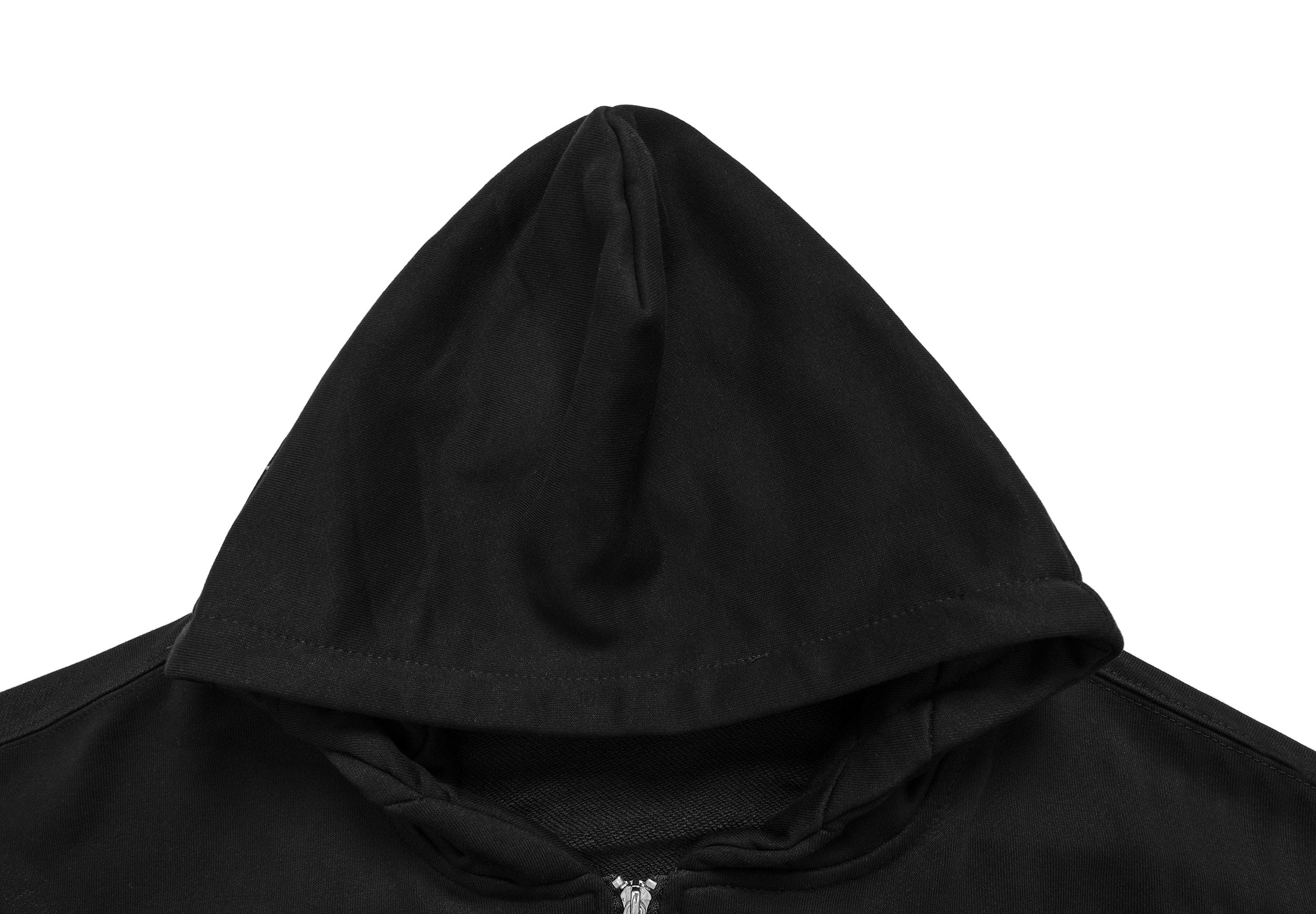 Omirad Split Camouflage Zip-Up Hoodie
