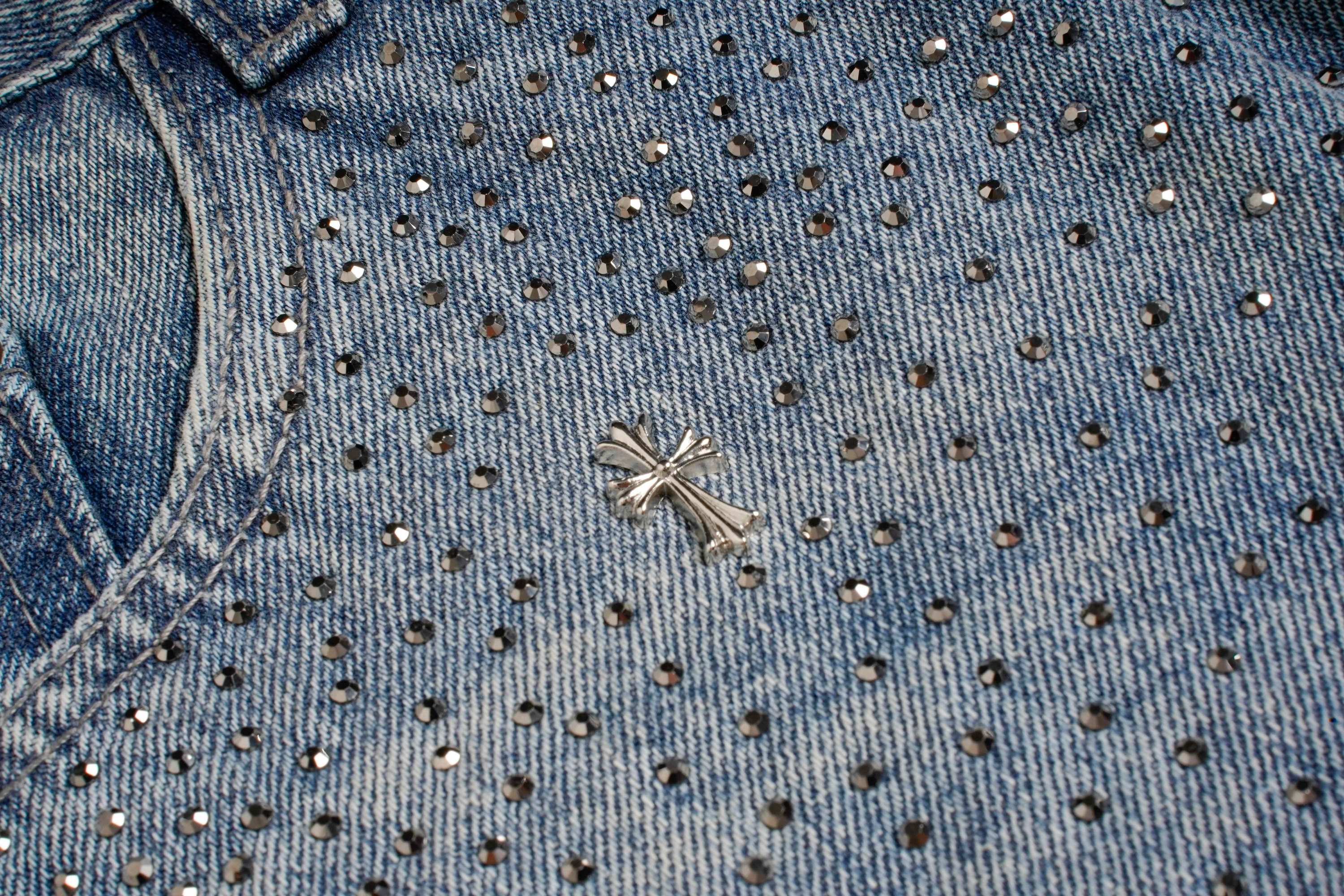 Omirad “Stardust Washed Wide-Leg Jeans”