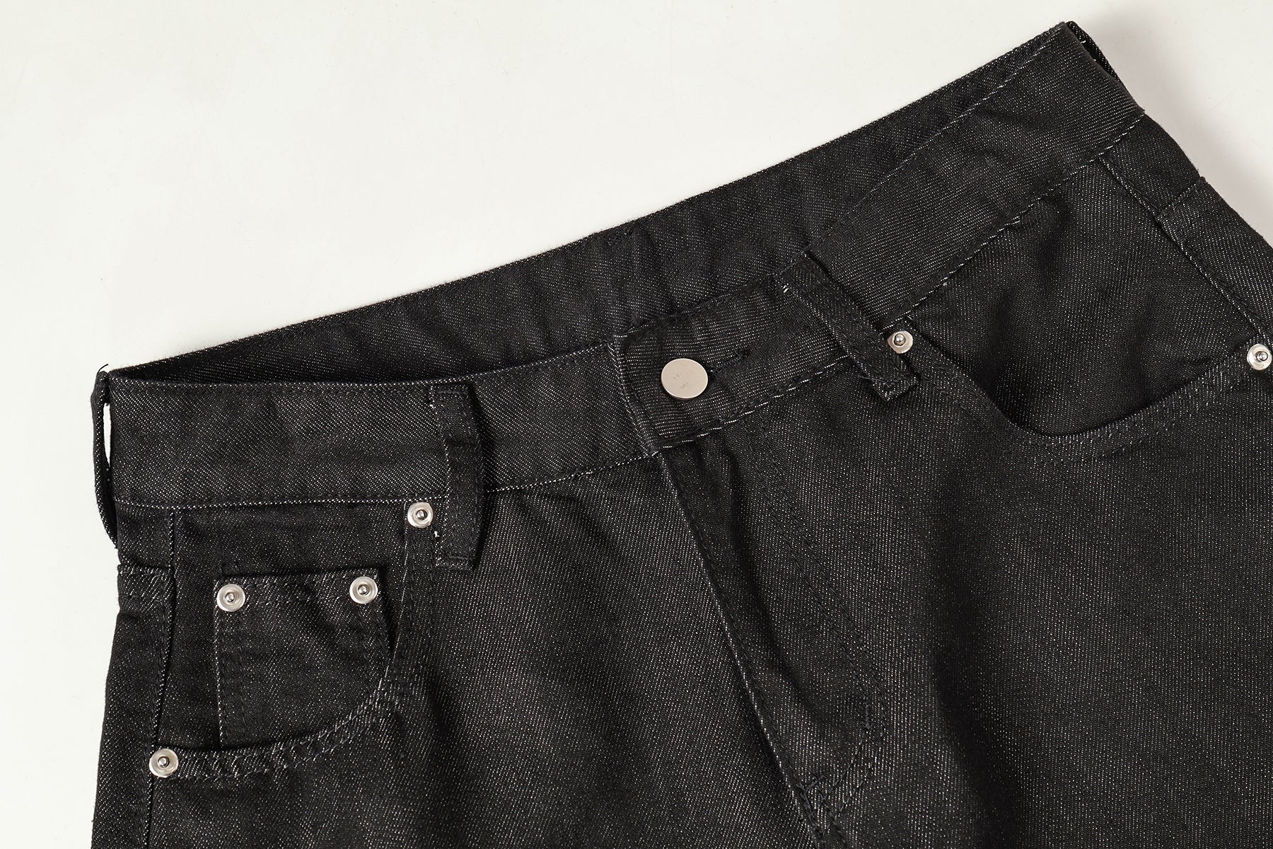Omirad Cross Pocket Wide-Leg Jeans