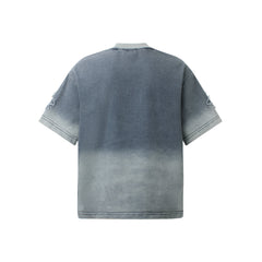 Omirad Distressed Star Graphic T-Shirt
