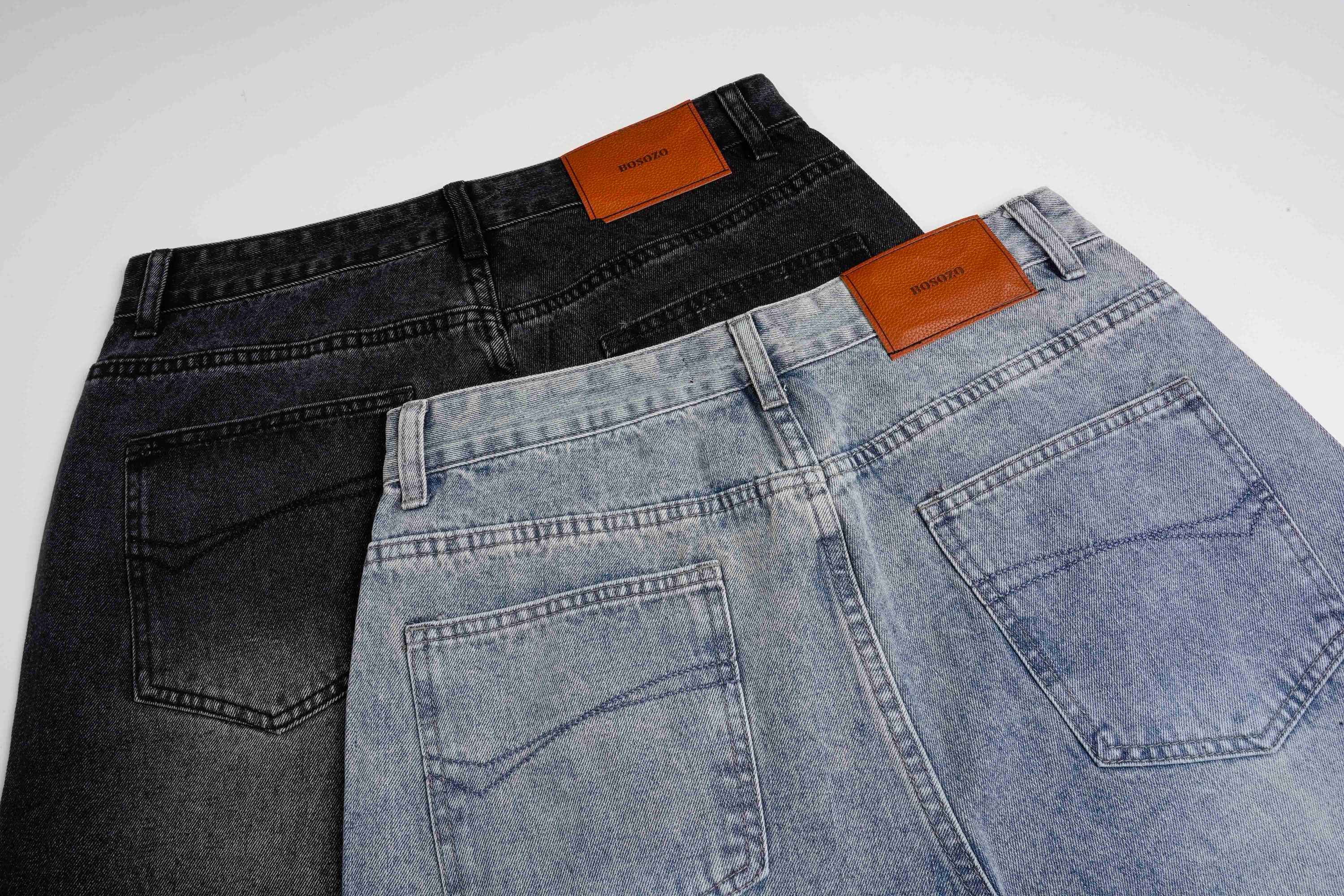 Omirad “Stardust Washed Wide-Leg Jeans”
