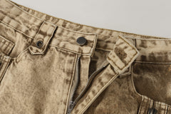 Omirad “Vintage Distressed Panel Jeans”