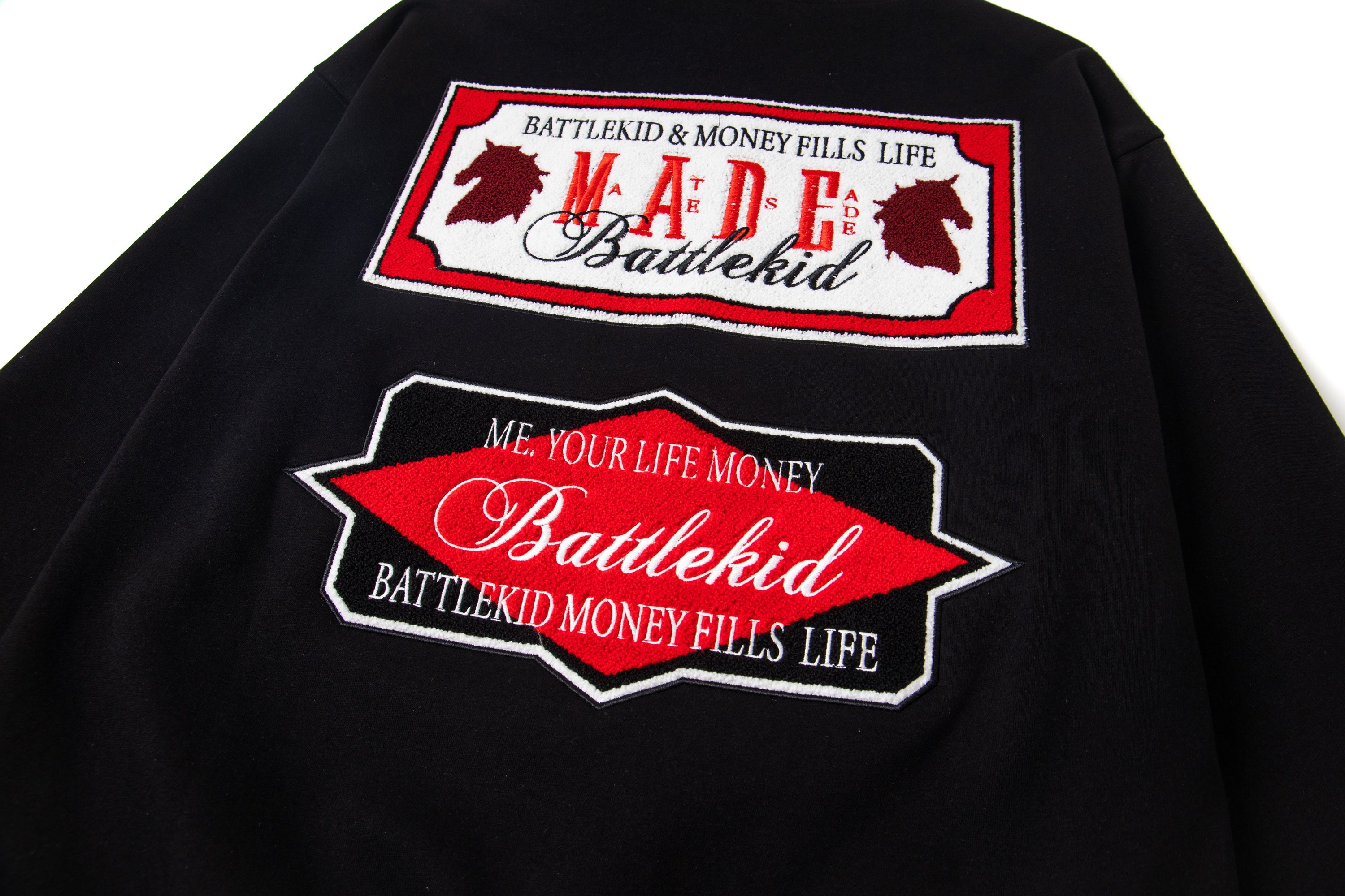 Omirad Embroidered Badge Logo Hoodie