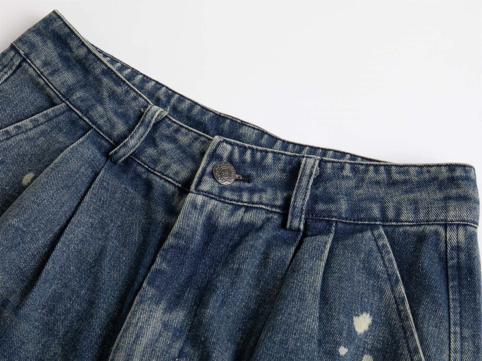 Omirad Vintage Cargo Denim Shorts