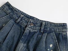 Omirad Vintage Cargo Denim Shorts