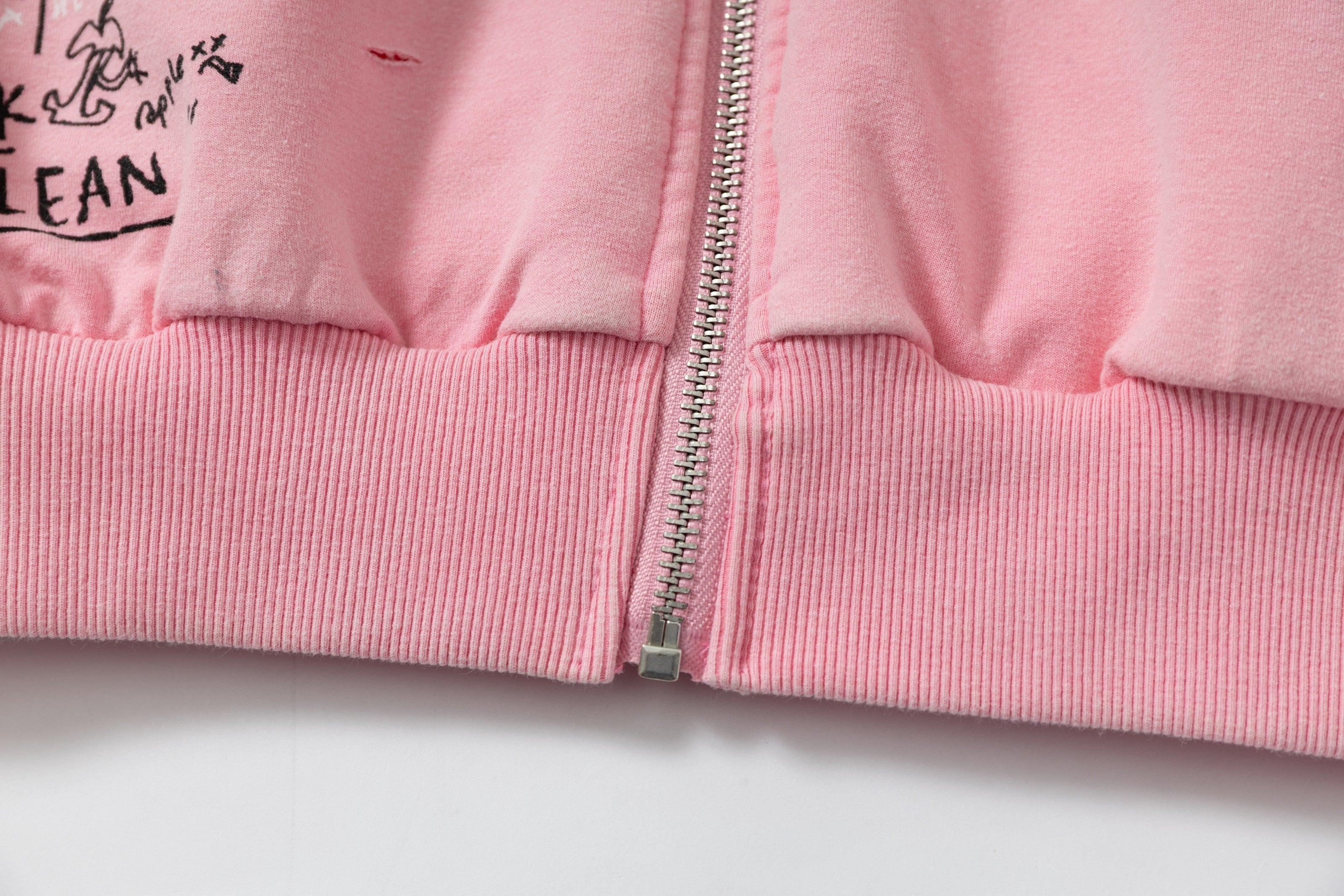 Omirad Gradient Graphic Zip Hoodie