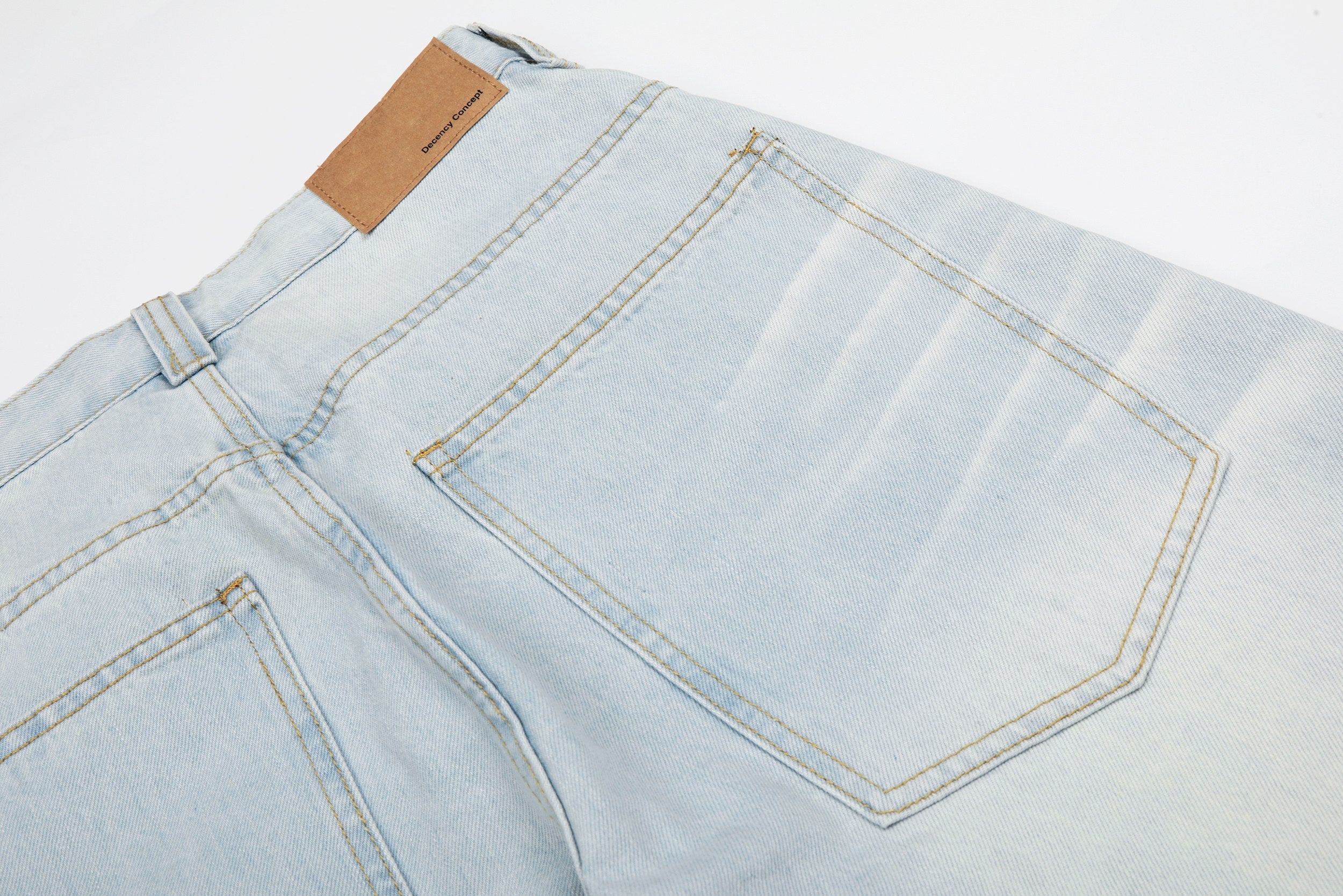 Omirad “Ice Wash Wide Denim”
