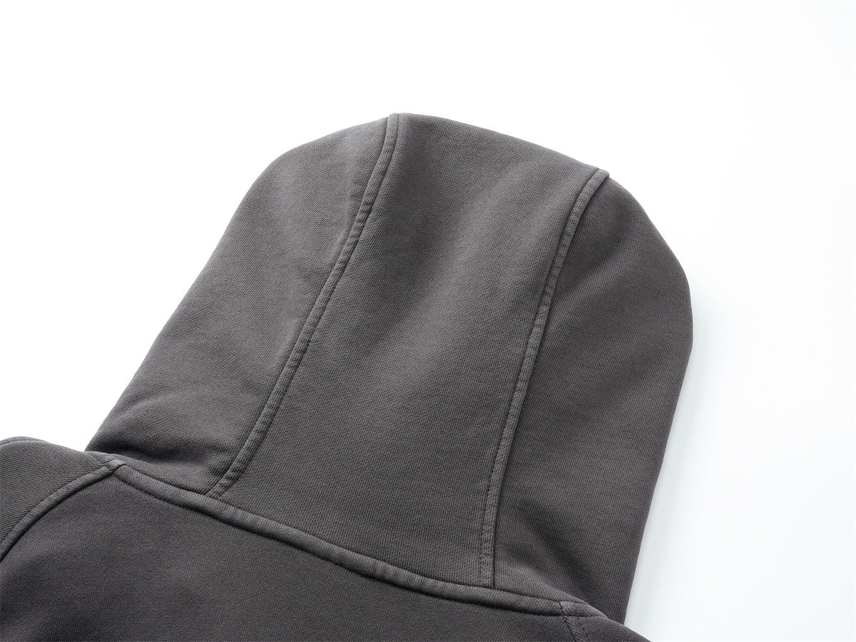 Omirad Curved-Seam Full-Zip Hoodie