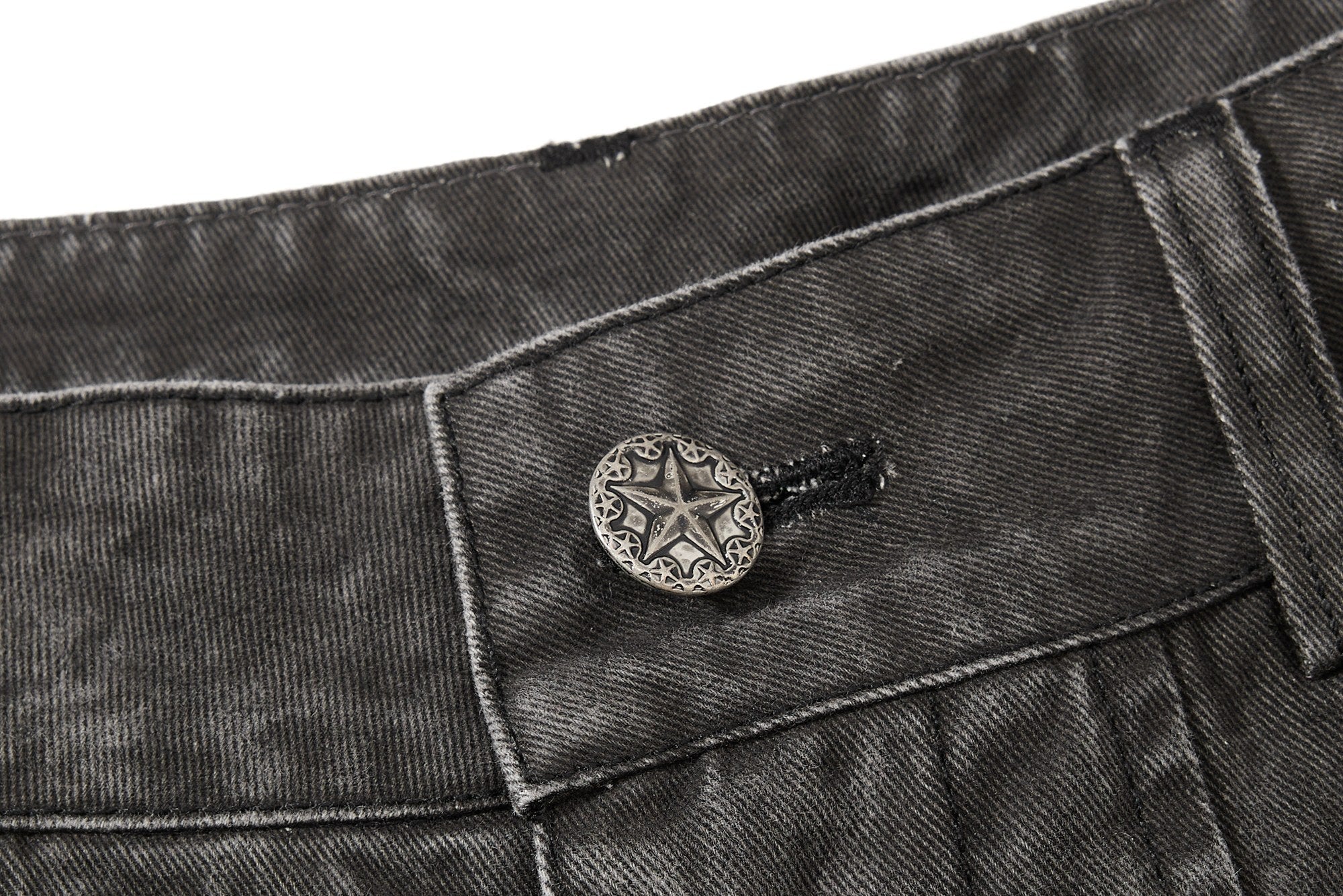 Omirad Washed Balloon Denim Jeans