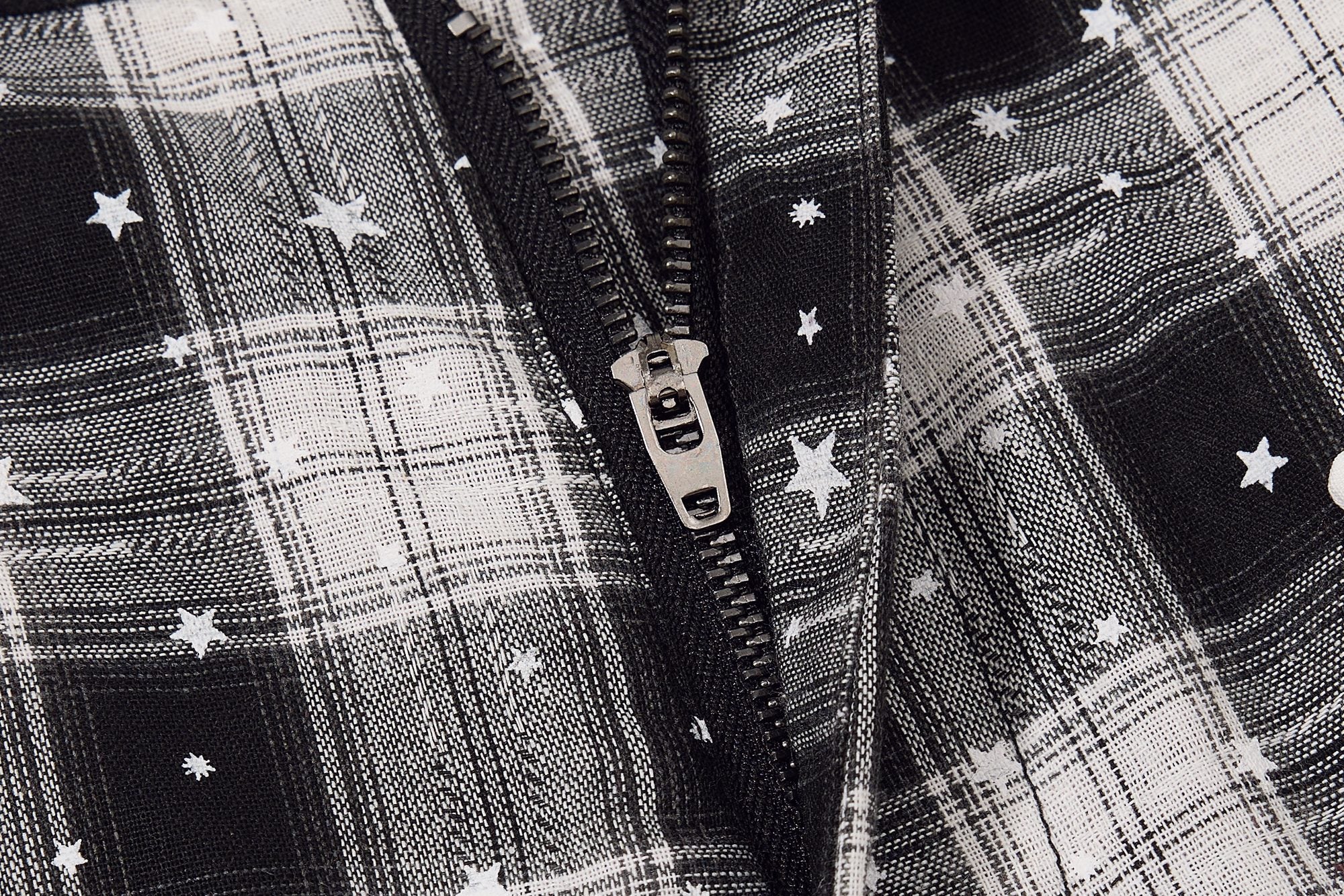 Omirad Plaid Star Cargo Shorts