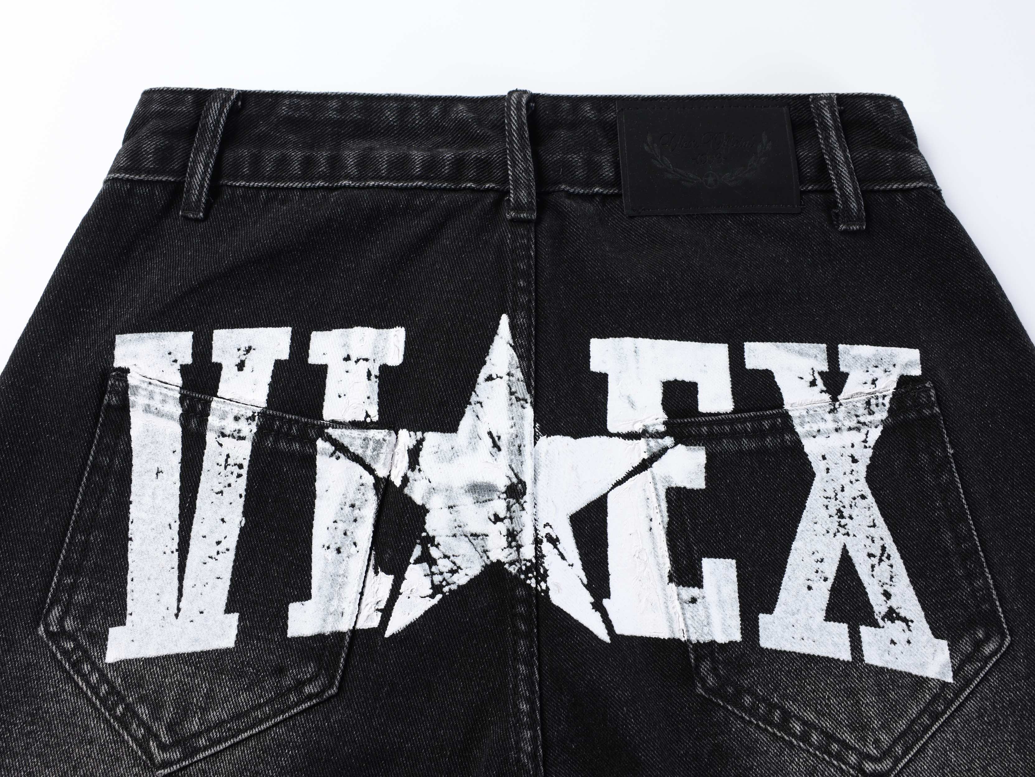 Omirad Star Fade Baggy Jeans