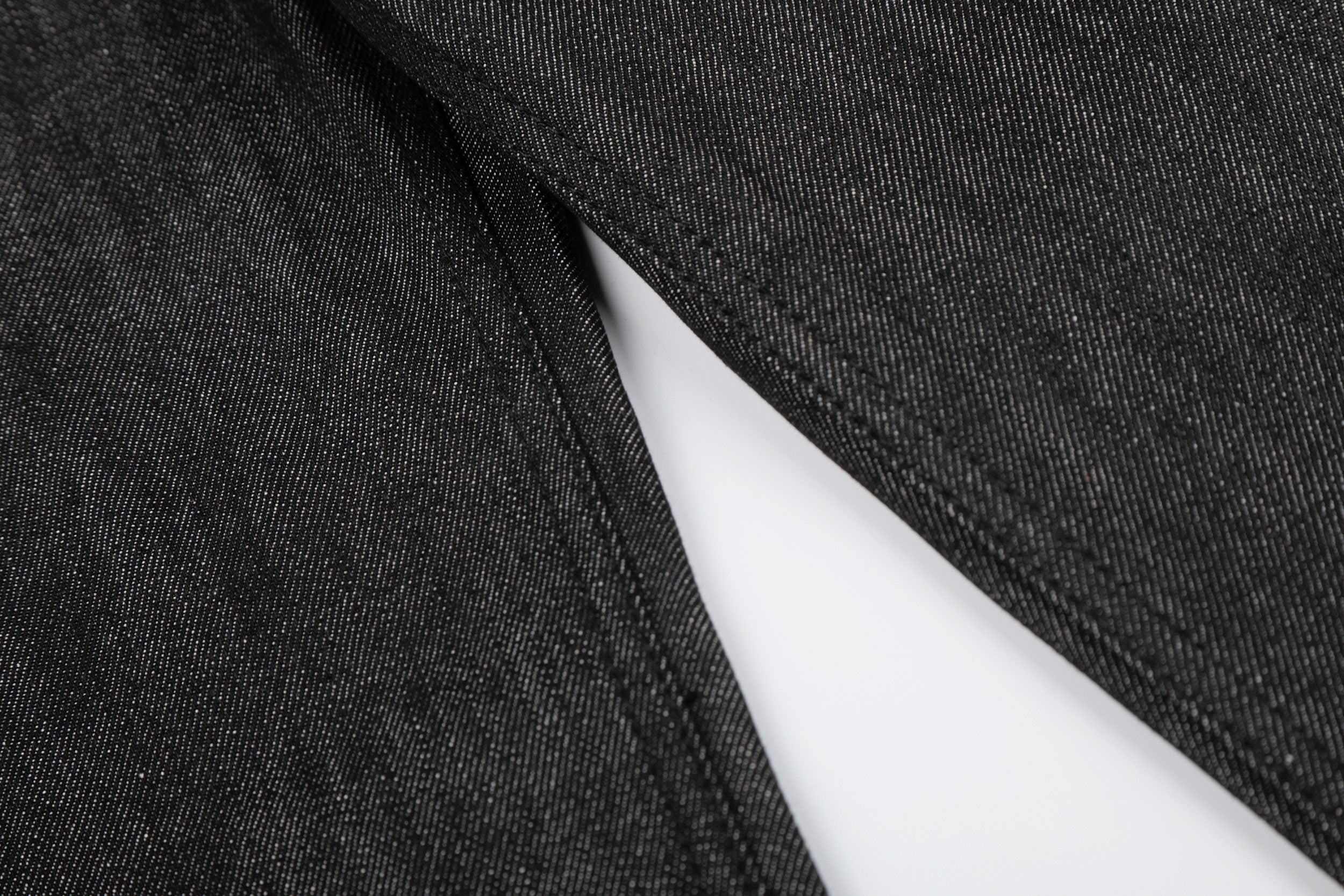 Omirad “Black Raw Button Denim Jeans”