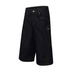 Omirad Patchwork Denim Jorts