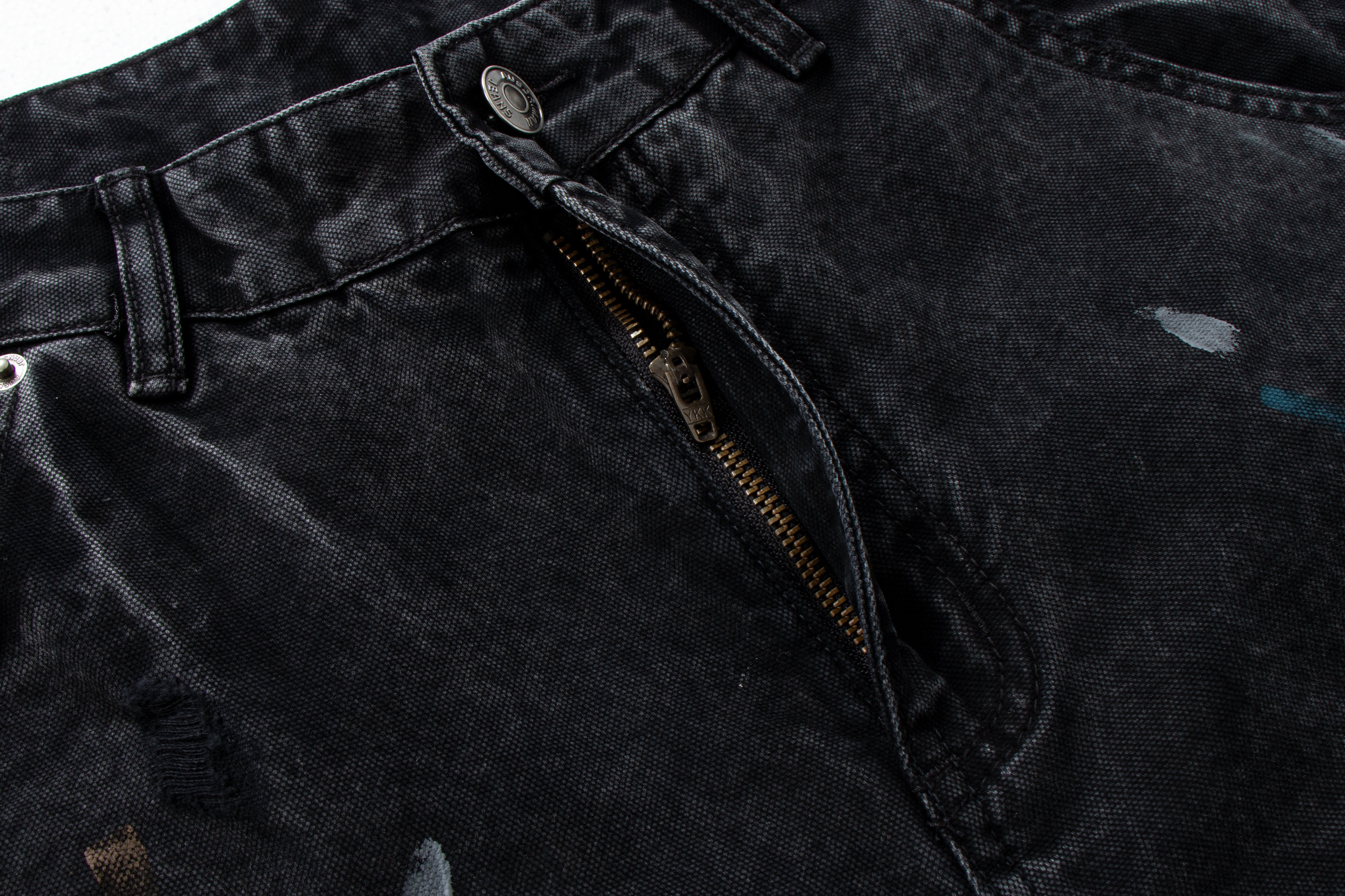 Omirad Distressed Workwear Denim Pants