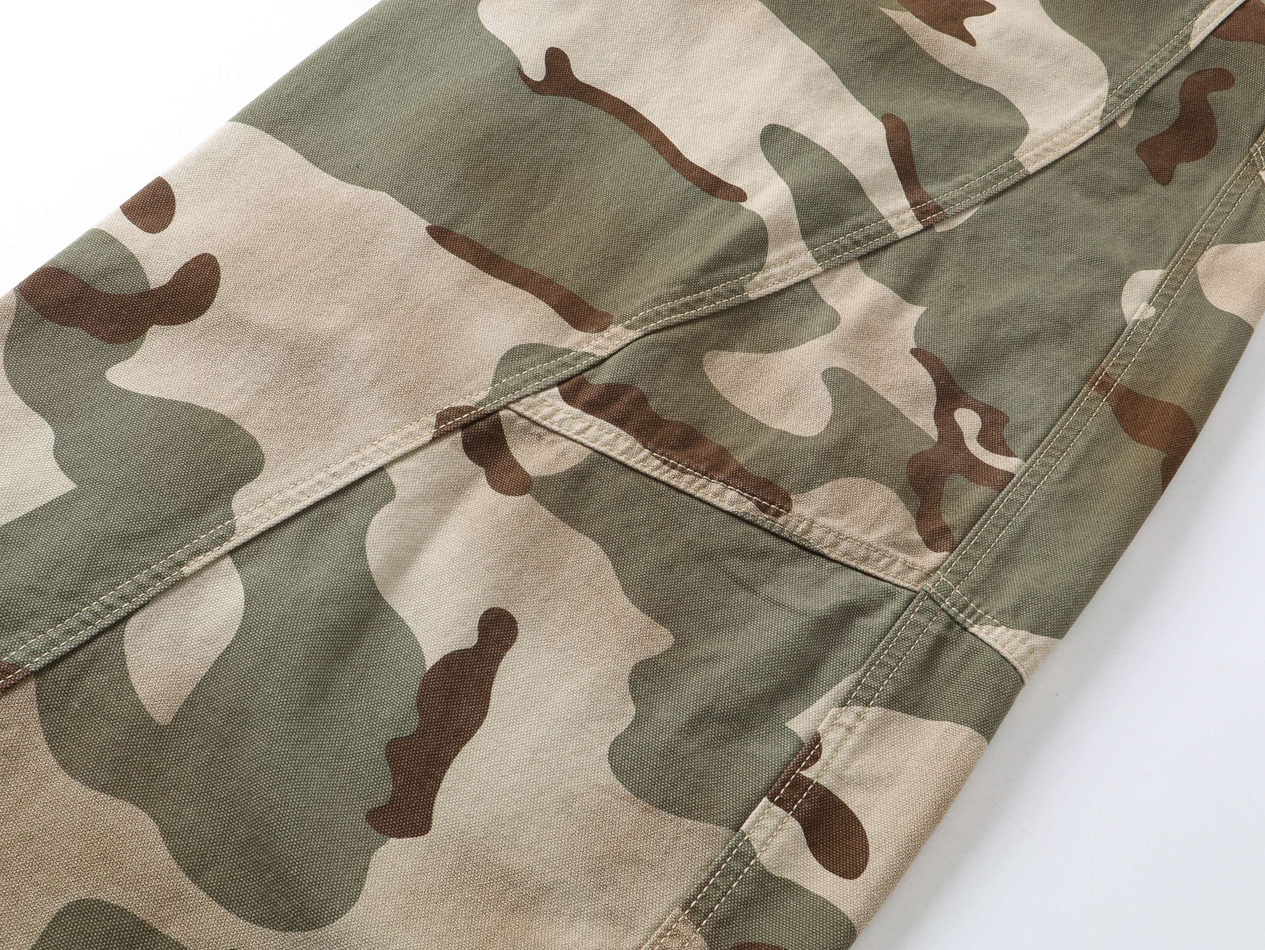 Omirad “Urban Camo Wide-Leg Pants”
