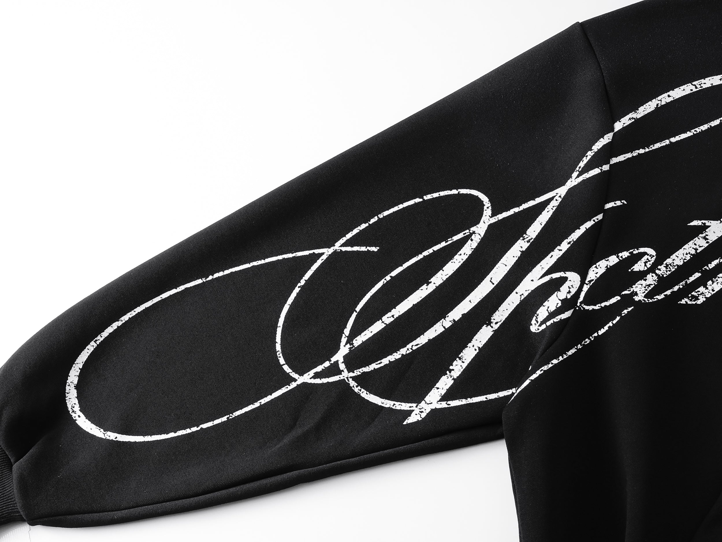 Omirad Full-Script Zip Hoodie