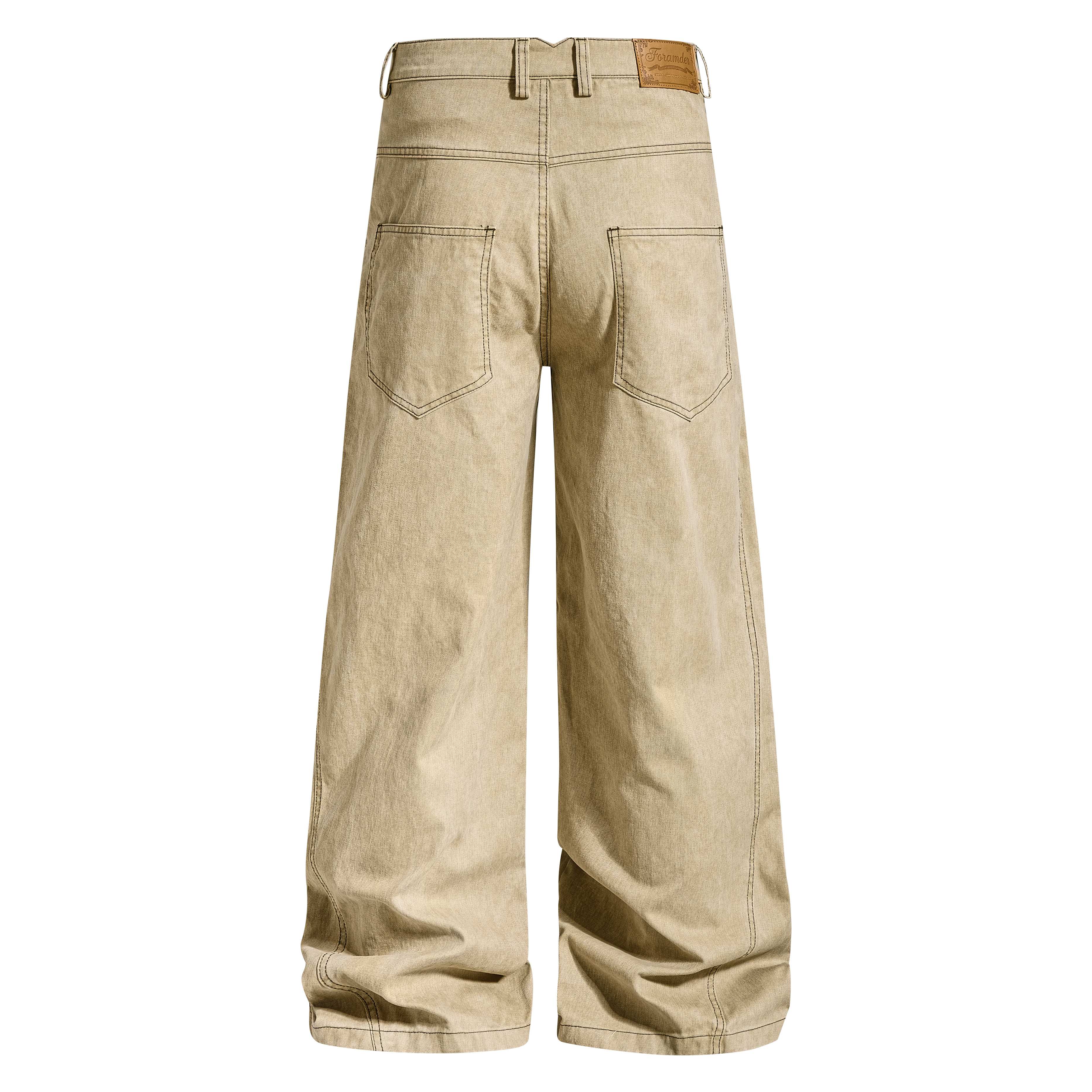 Omirad Military Rope Wide-Leg Pants