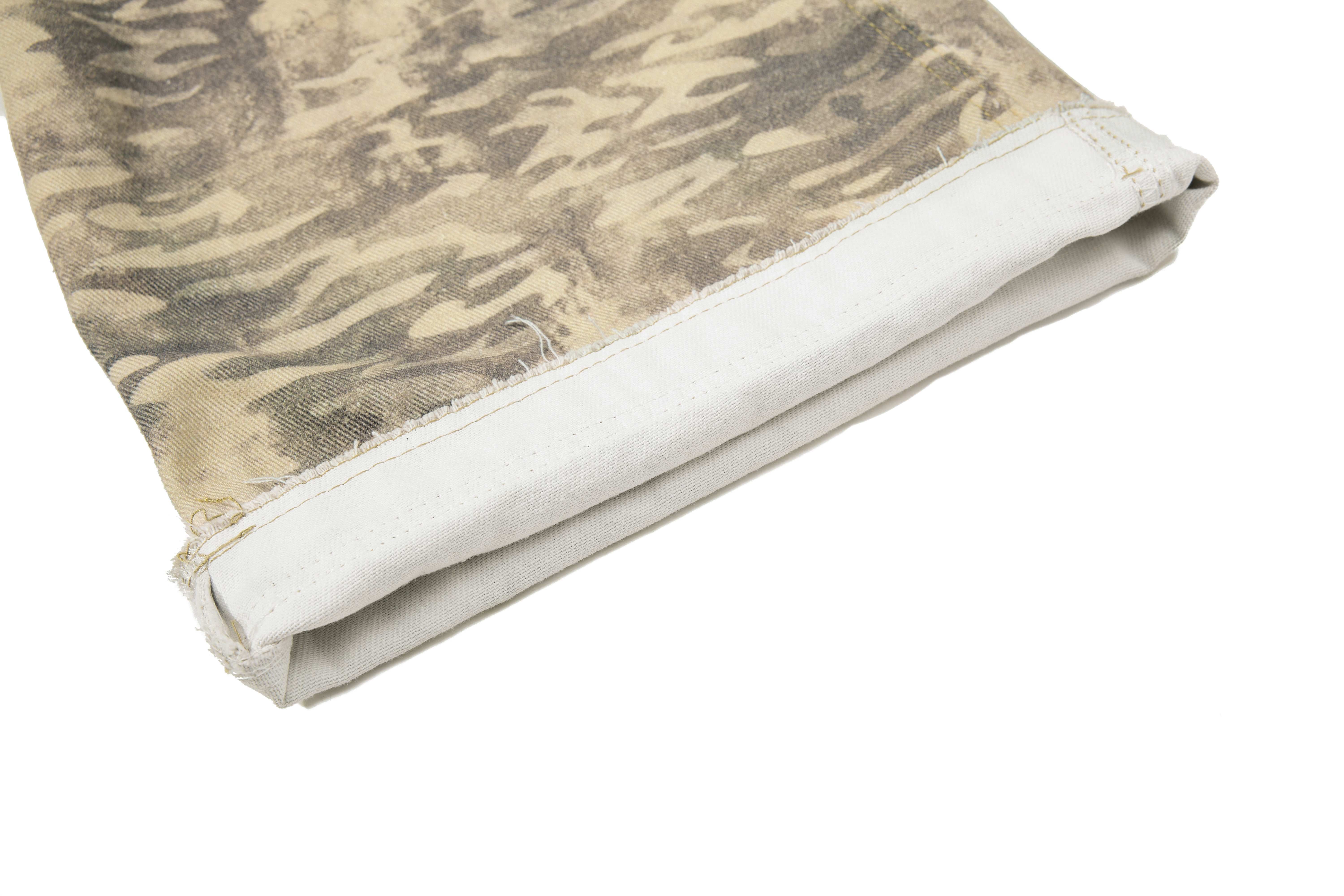 Omirad Washed Utility Cargo Denim Pants