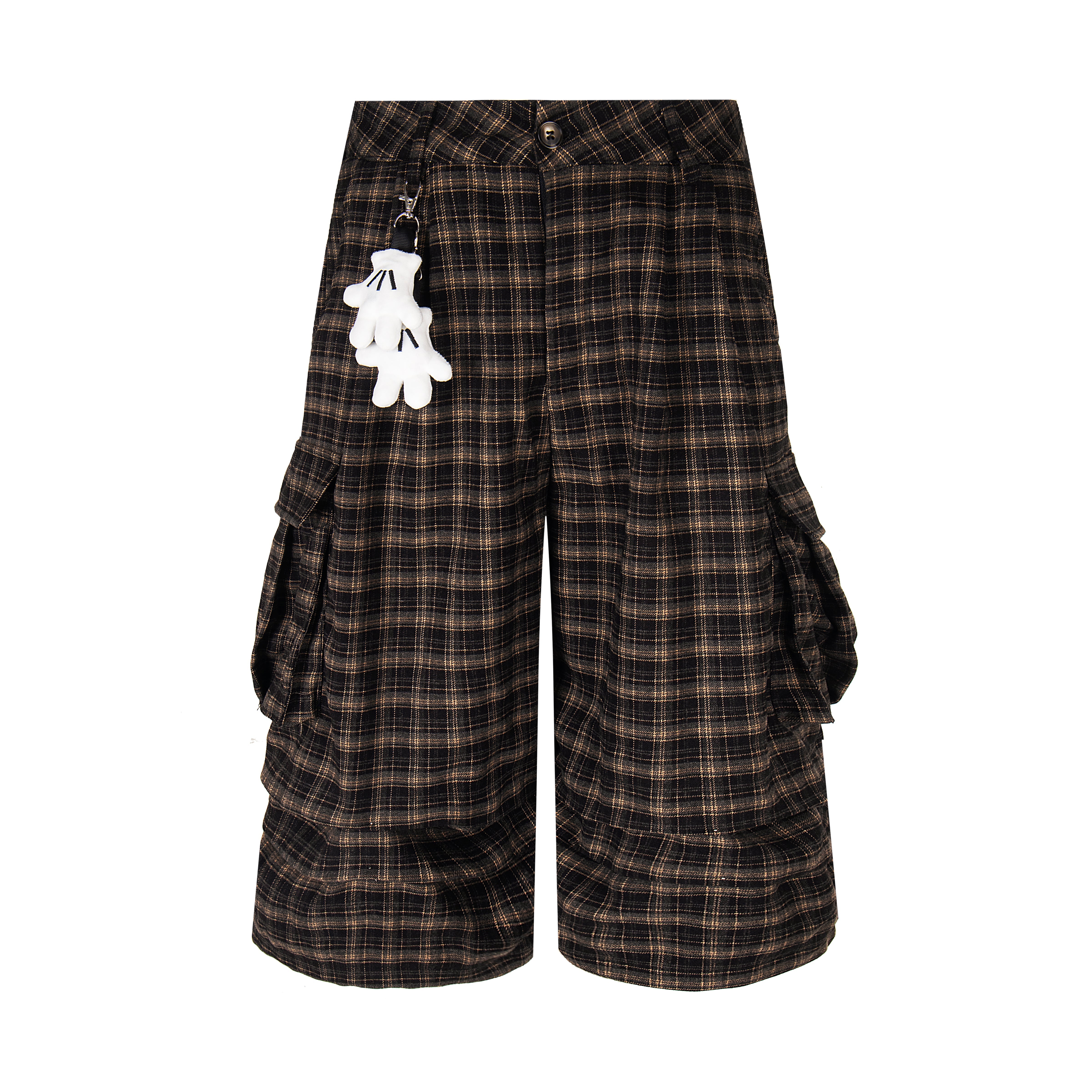 Omirad Plaid Cargo Shorts