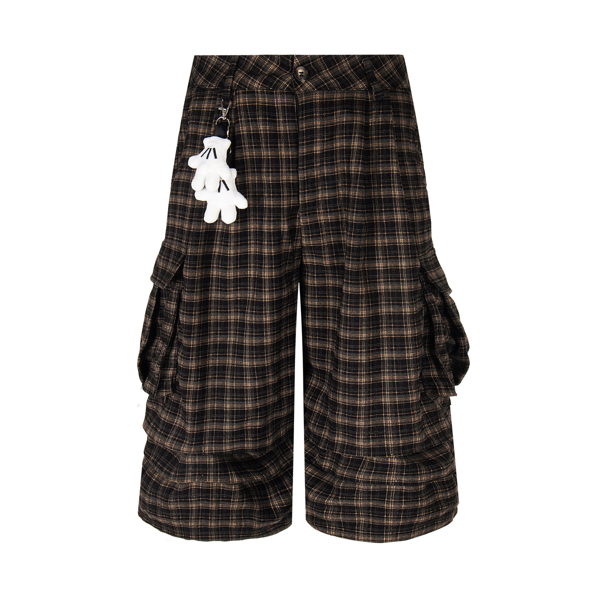 Omirad Plaid Cargo Shorts