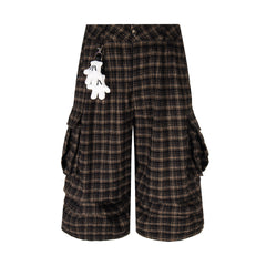 Omirad Plaid Cargo Shorts