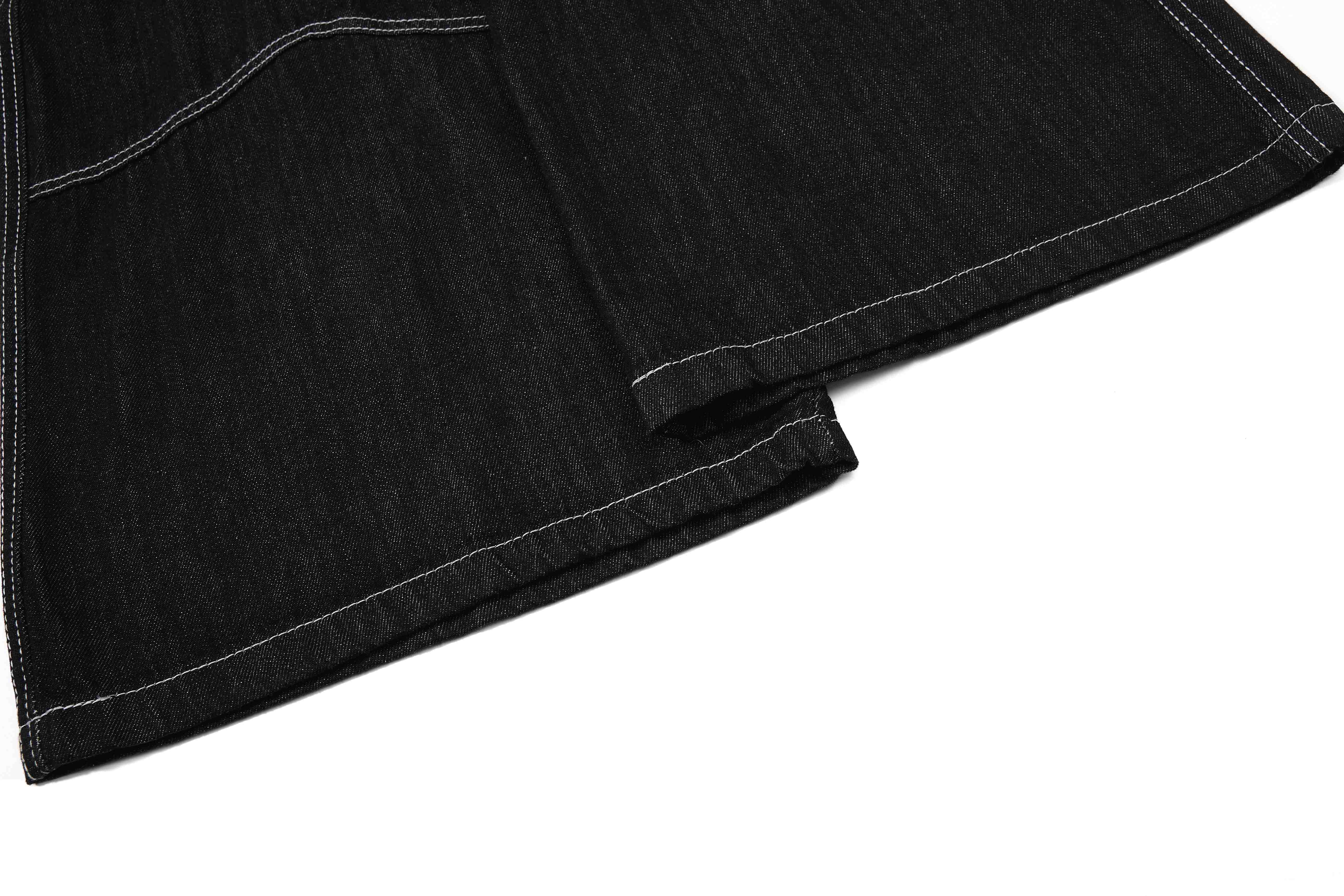 Omirad Studded Strap Denim Pants