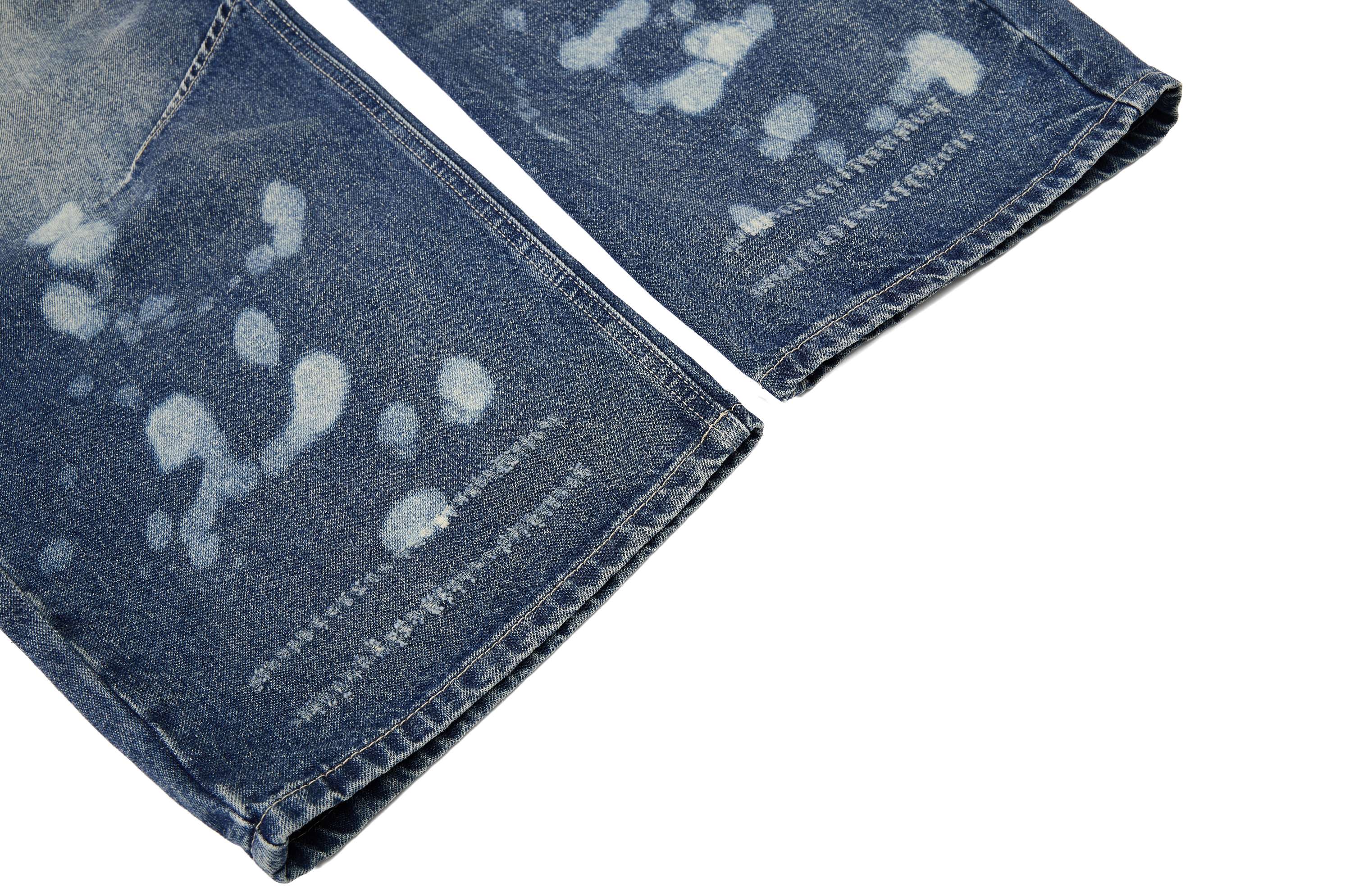 Omirad “Grommet Washed Balloon Jeans