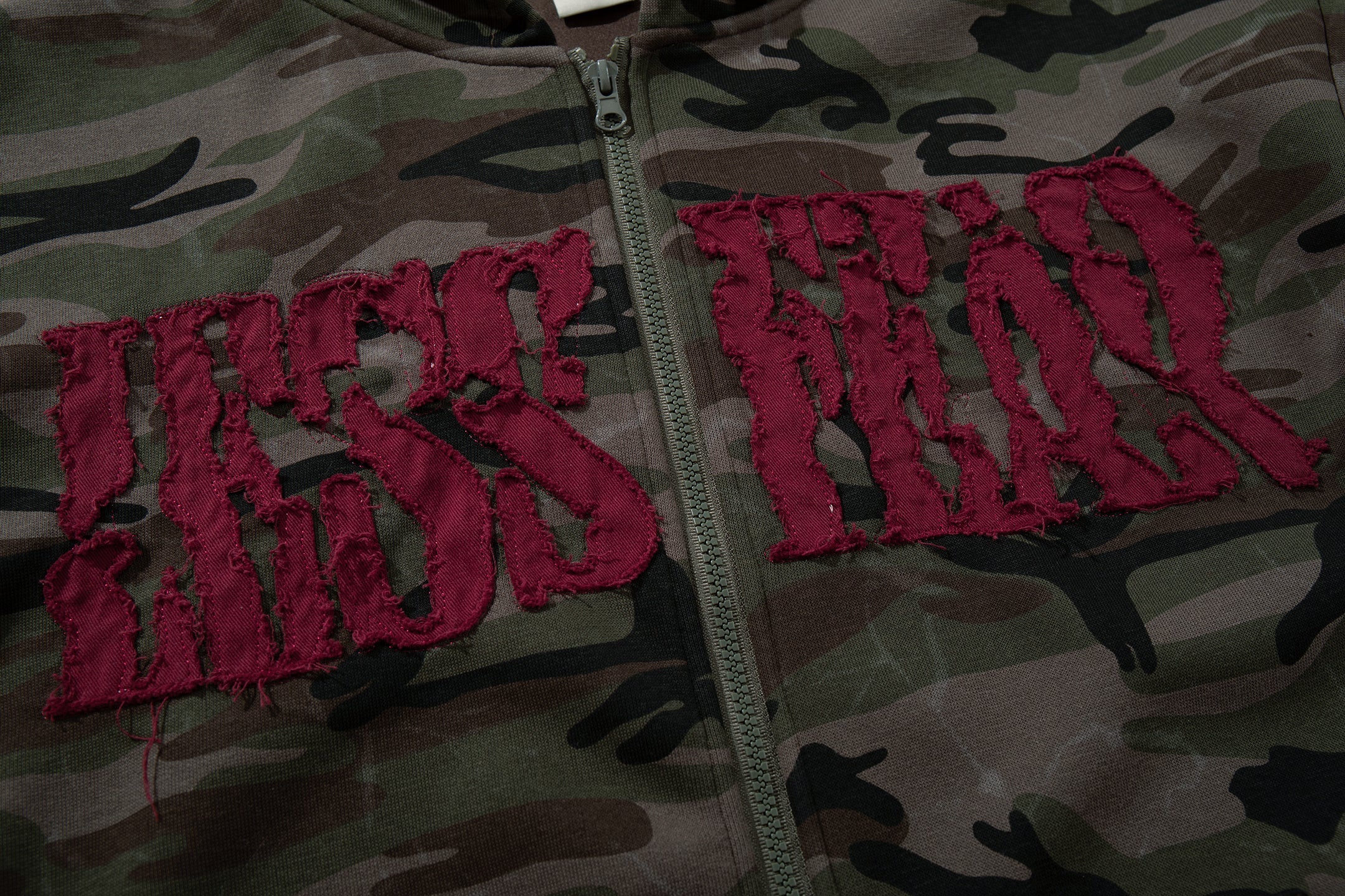 Omirad Camo Zip-Up Hoodie
