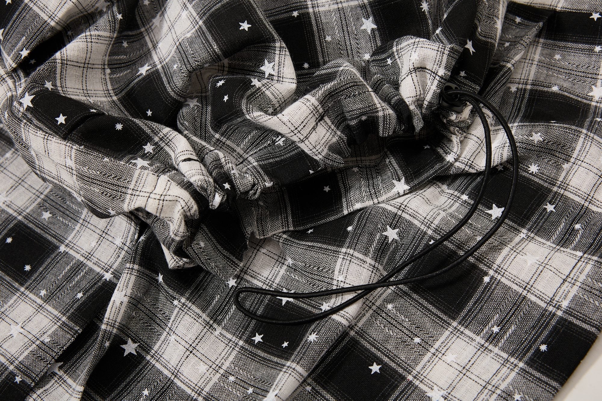 Omirad Plaid Star Cargo Shorts