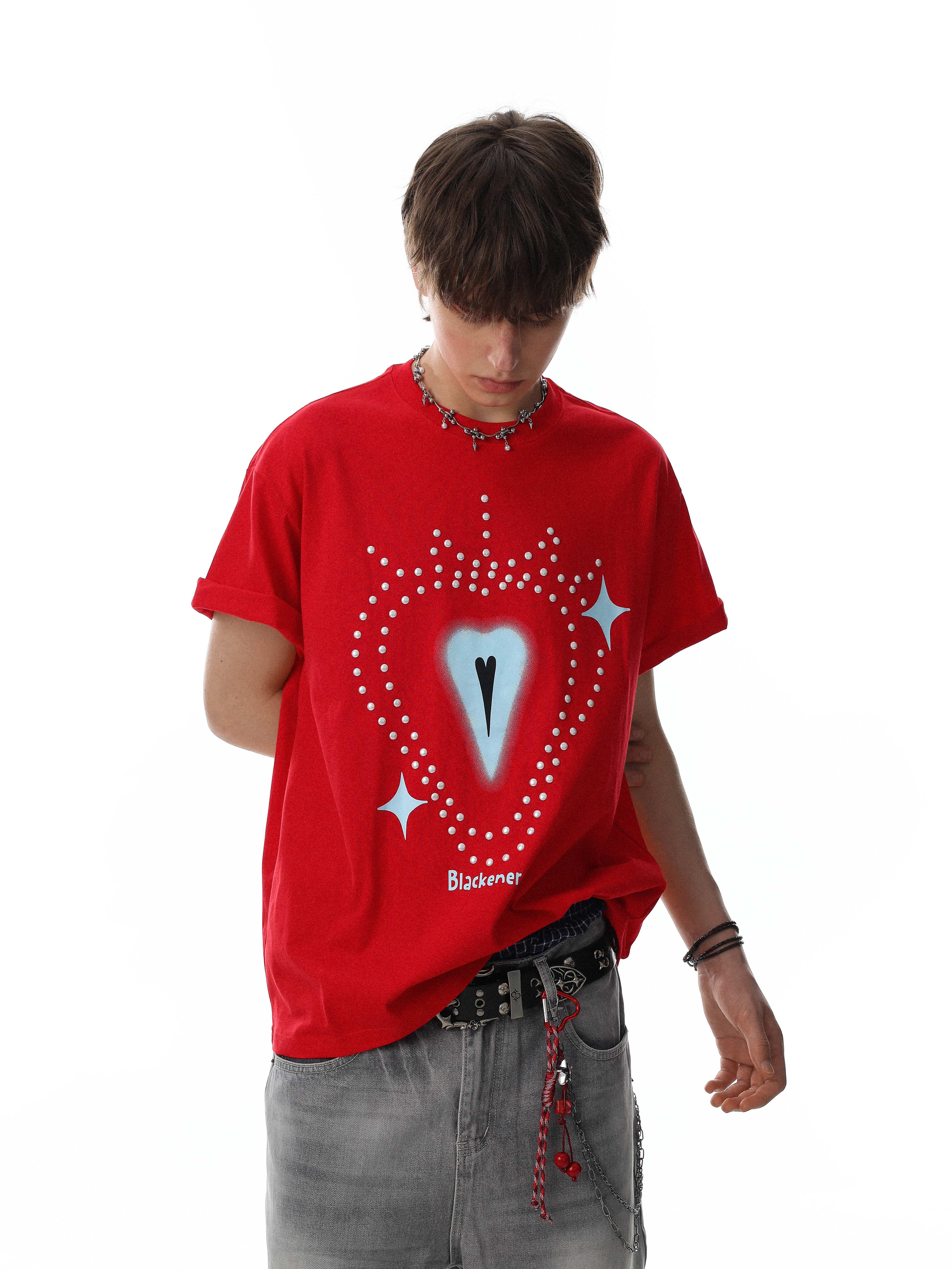 Omirad “Crystal Heart Graphic Tee”
