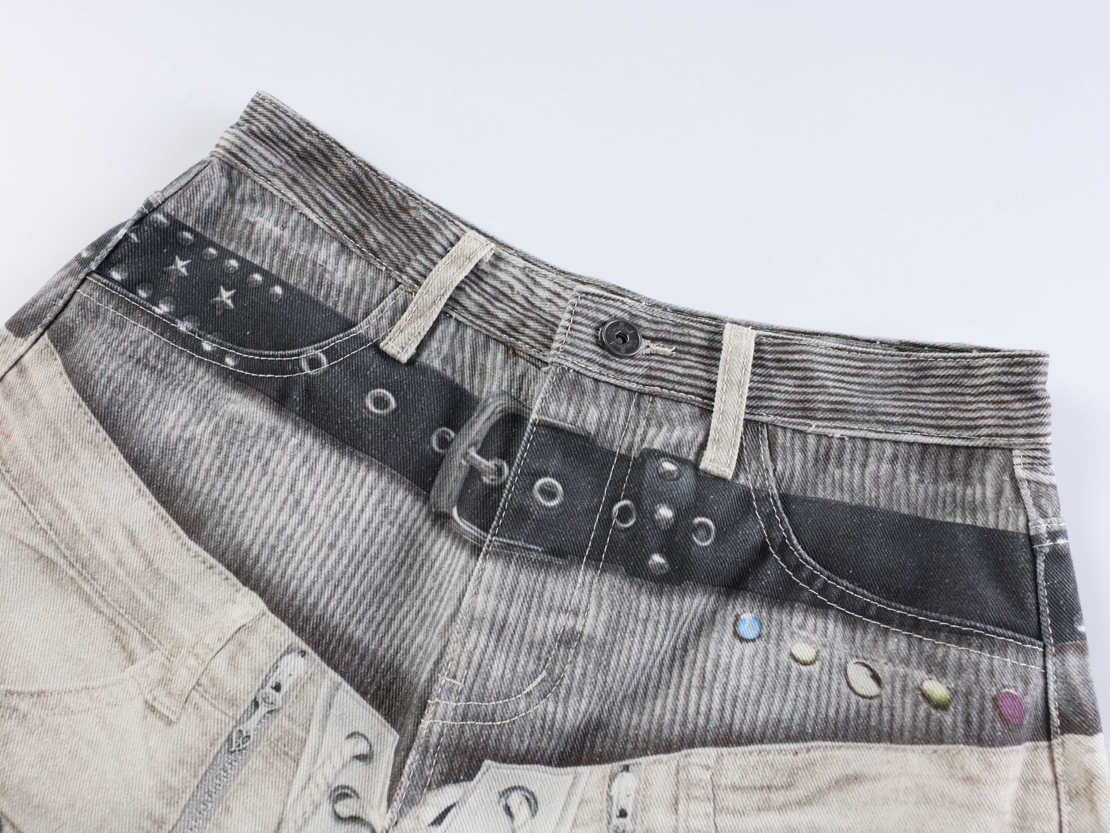 Omirad “Layered Belt Utility Balloon Jeans”