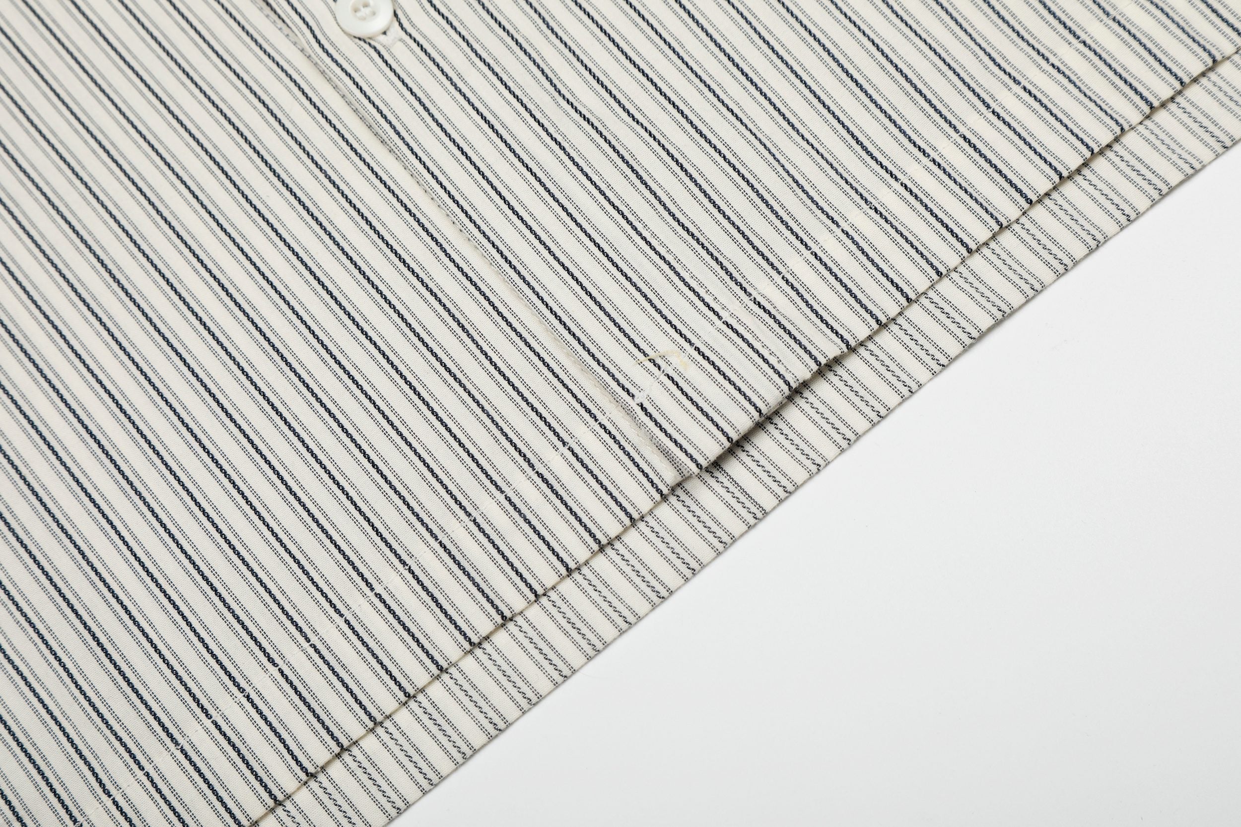 Omirad “Pinstripe Patch Graphic Shirt”