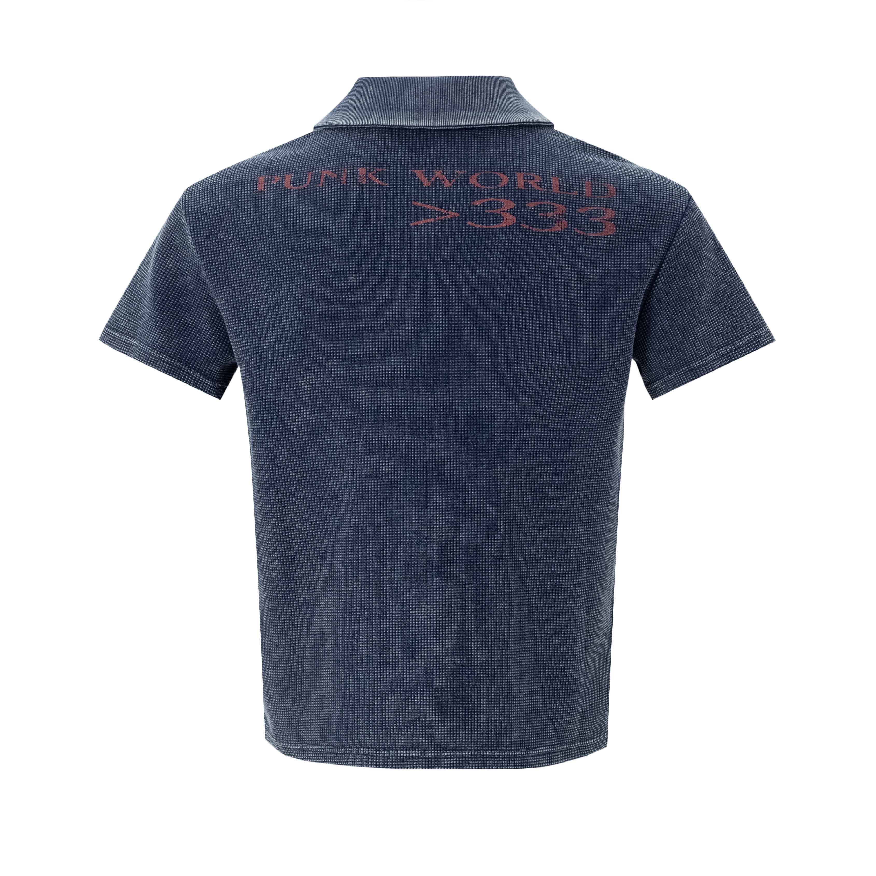 Omirad Vintage Washed Polo Tee