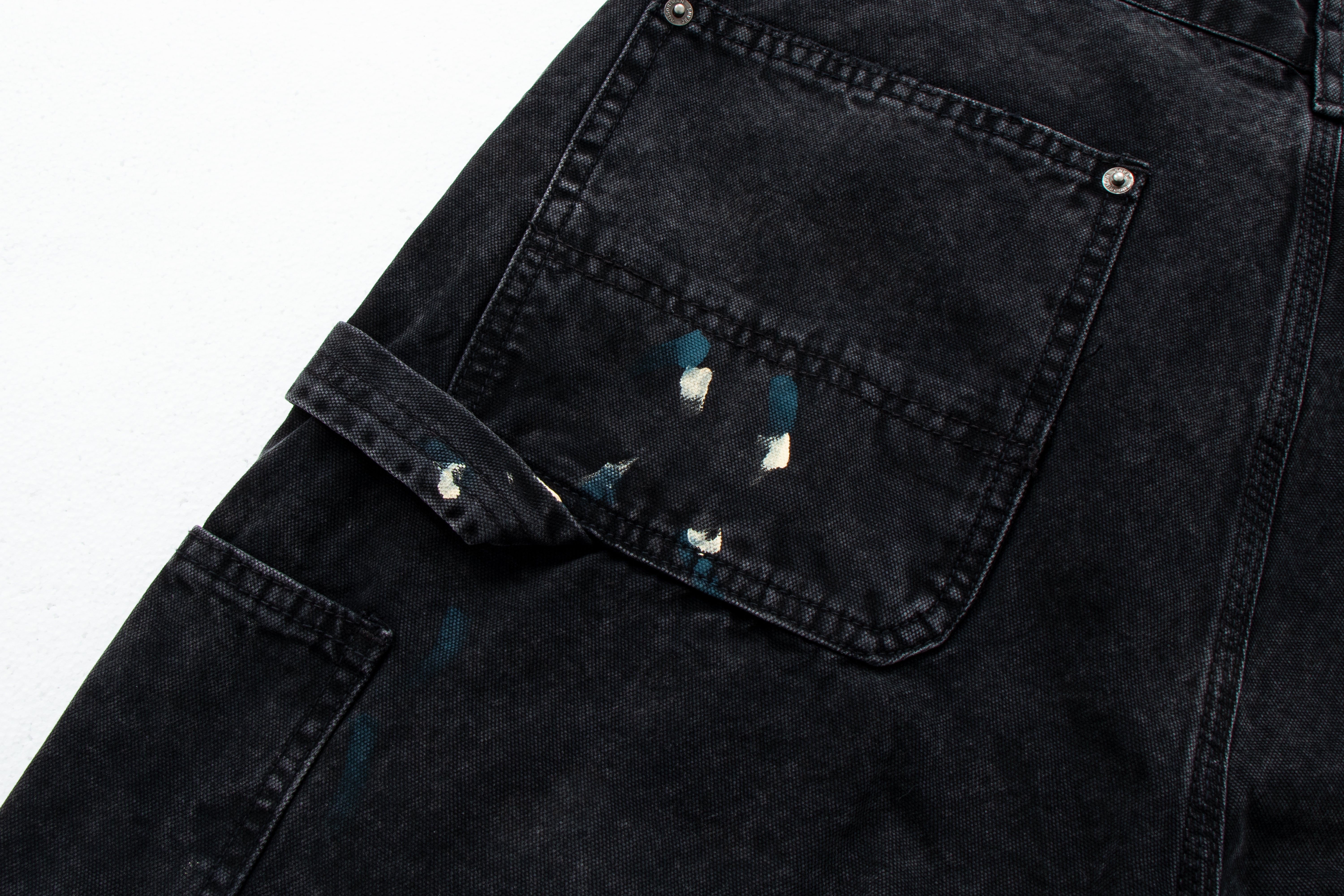Omirad Distressed Workwear Denim Pants