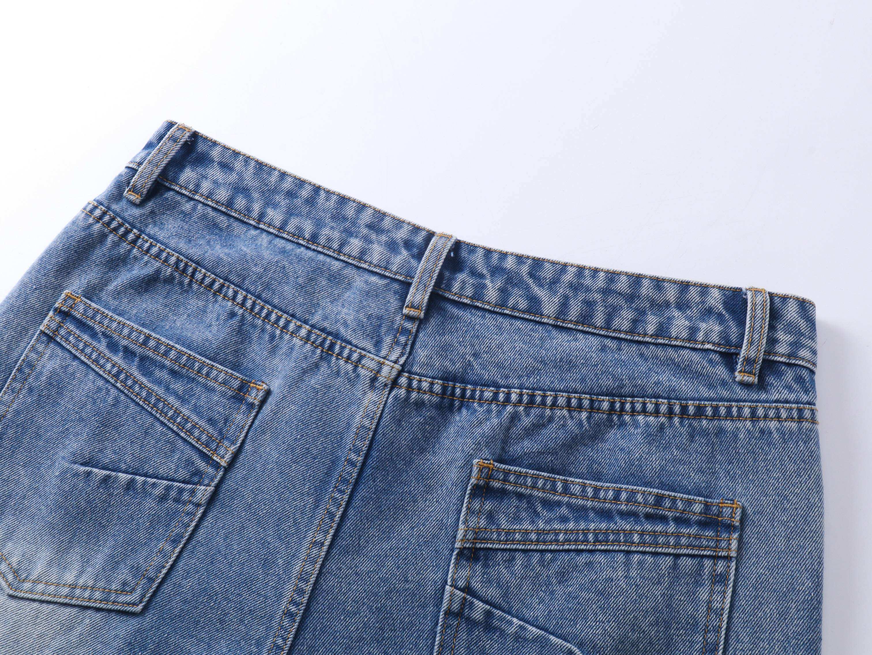 Omirad “Stacked Vintage Denim Jeans”