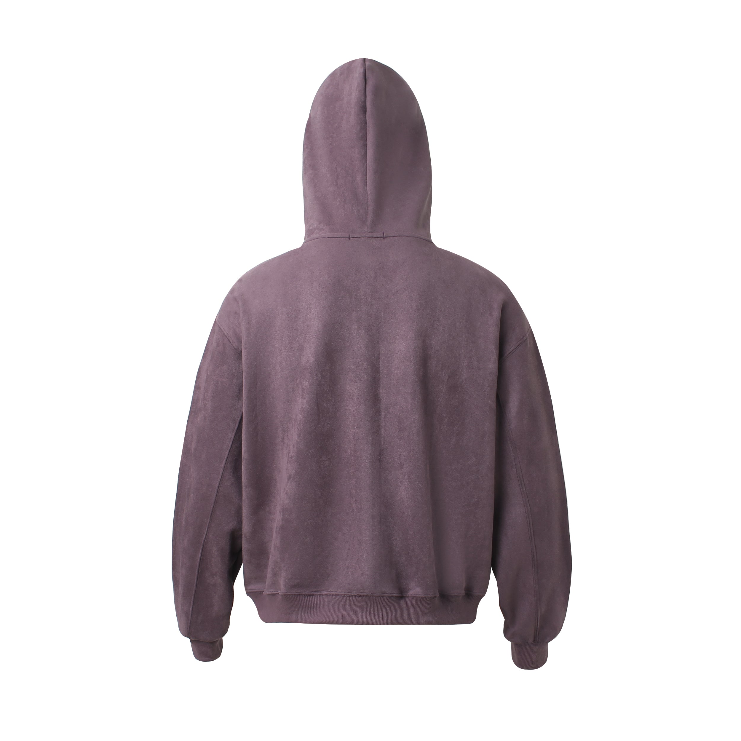 Omirad Suede Varsity Zip Hoodie