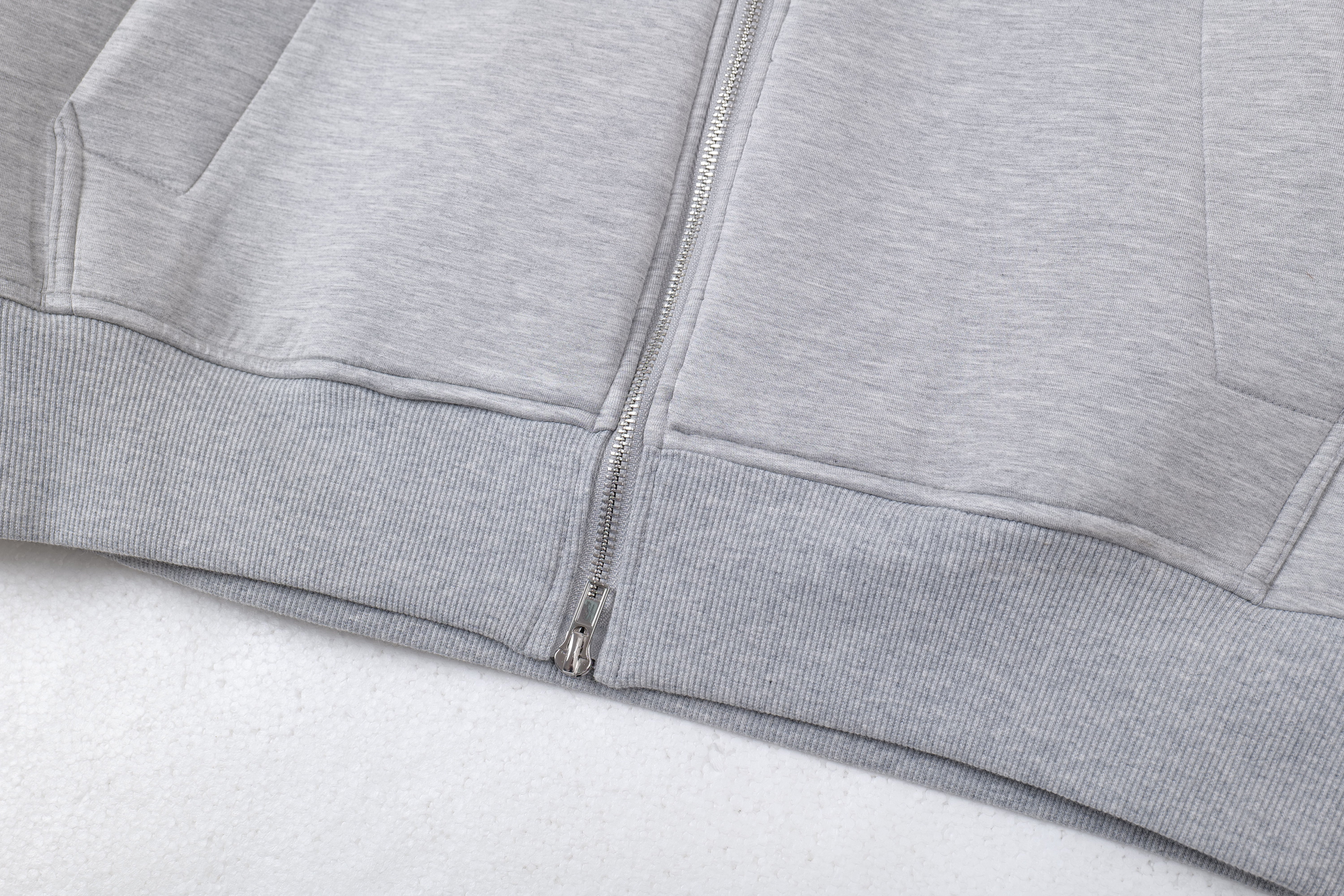 Omirad Minimal Recycled Zip Hoodie