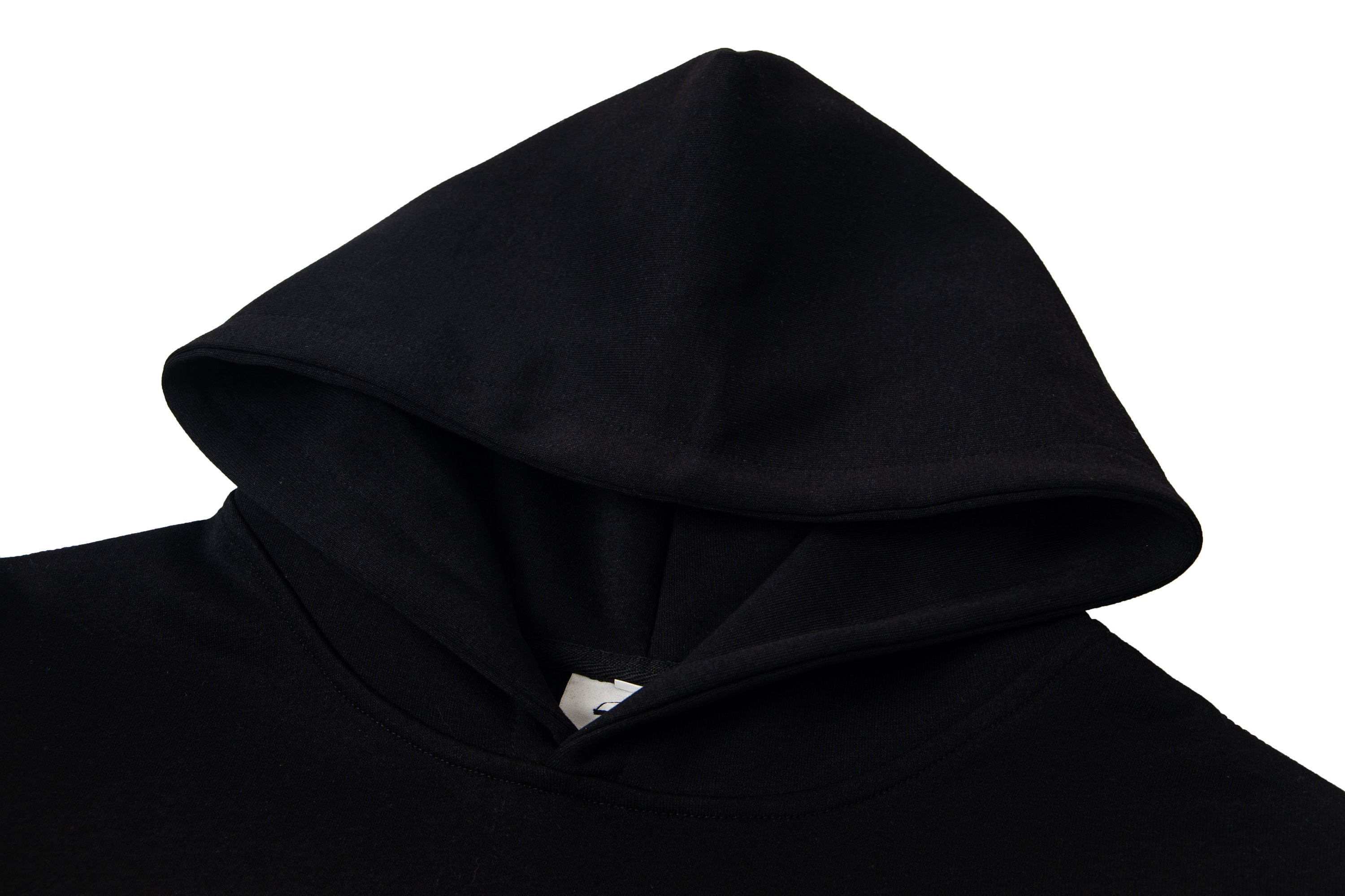 Omirad Plaid-Scarf Layered Hoodie