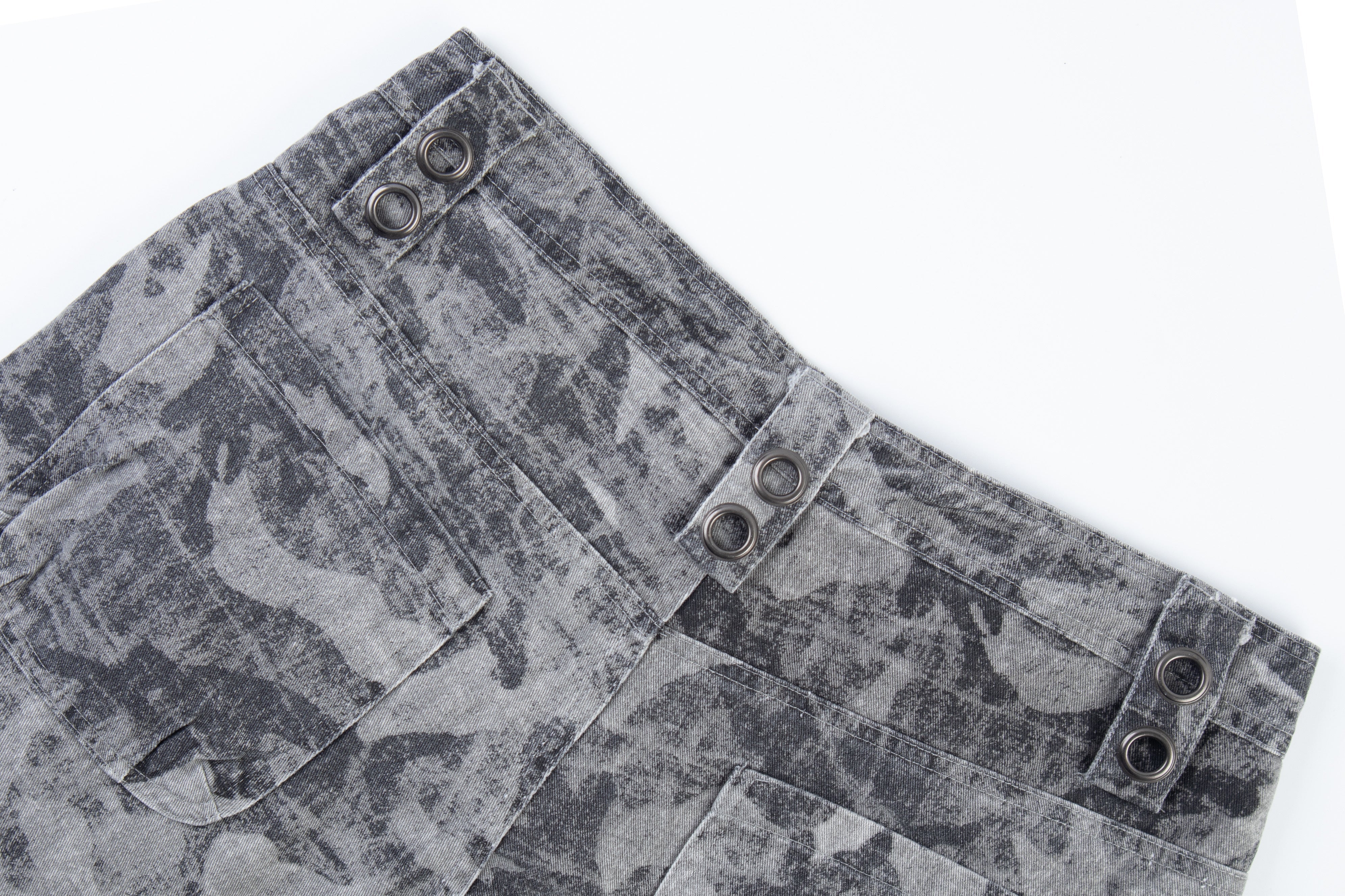 Omirad Distressed Multi-Pocket Cargo Pants